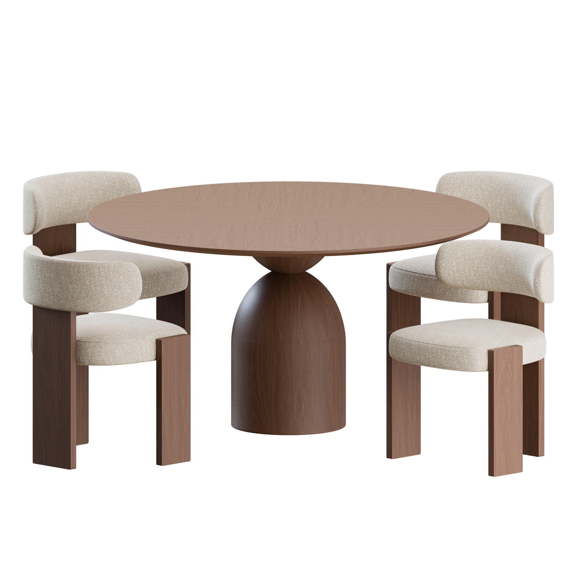 Core Dining Set by Collector Group 3D Model