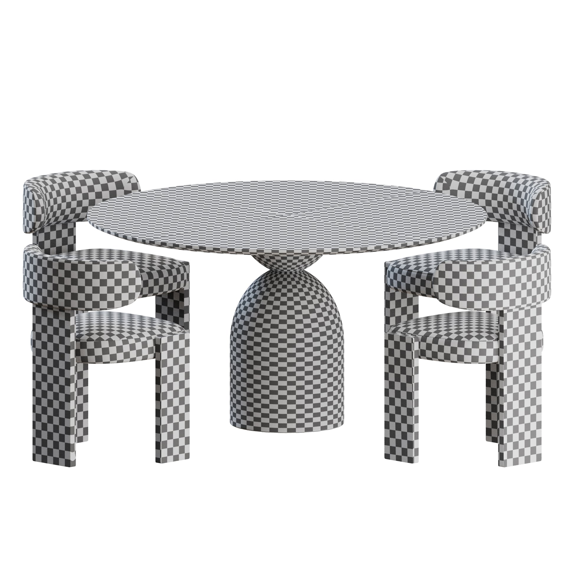 Core Dining Set by Collector Group 3D Model