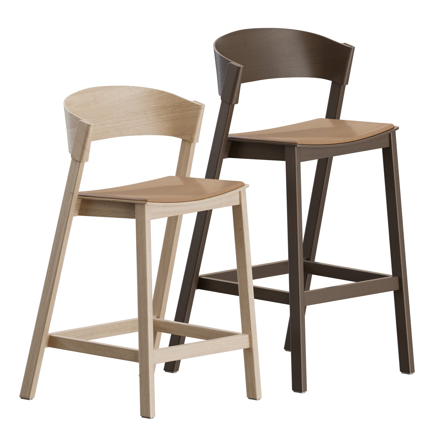 Cover Counter Stools By Muuto 3D Model