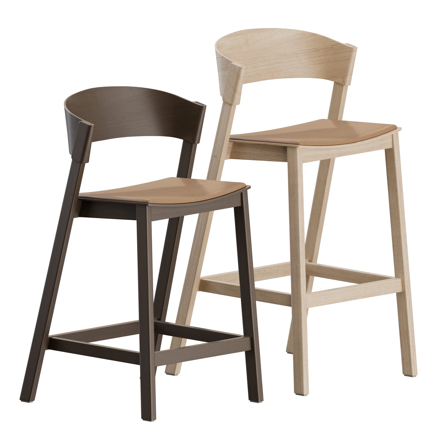 Cover Counter Stools By Muuto 3D Model