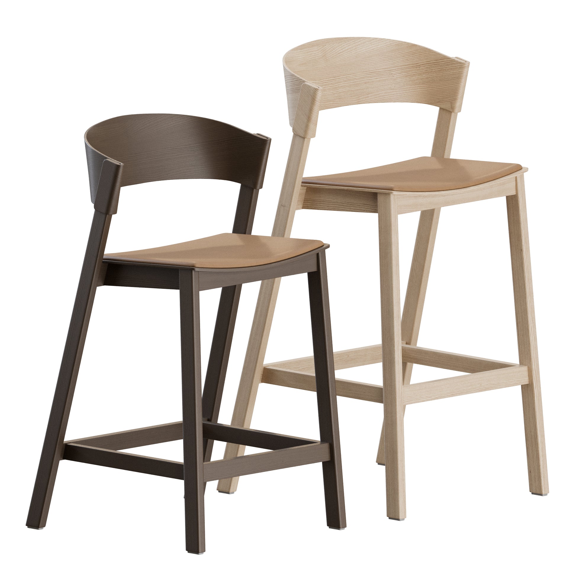 Cover Counter Stools By Muuto 3D Model