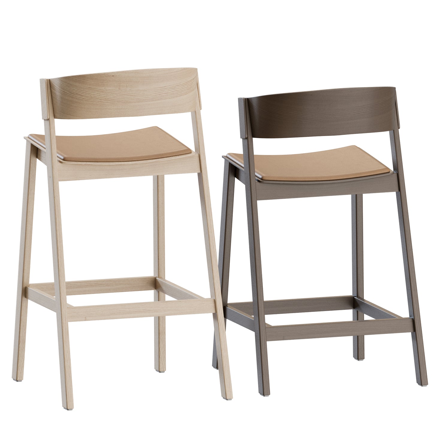Cover Counter Stools By Muuto 3D Model