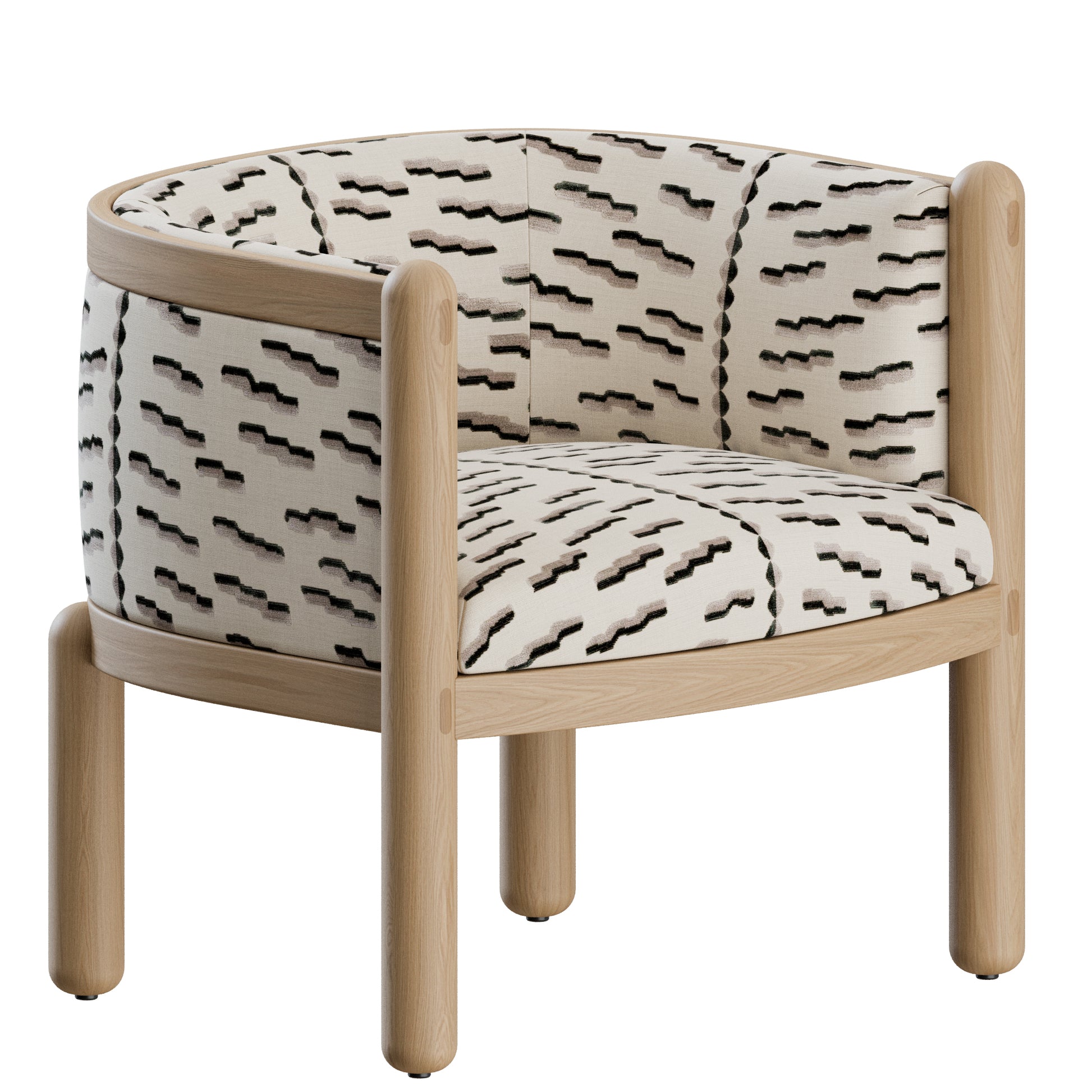 Crosby Lounge Chair by Kelly Wearstler 3D Model