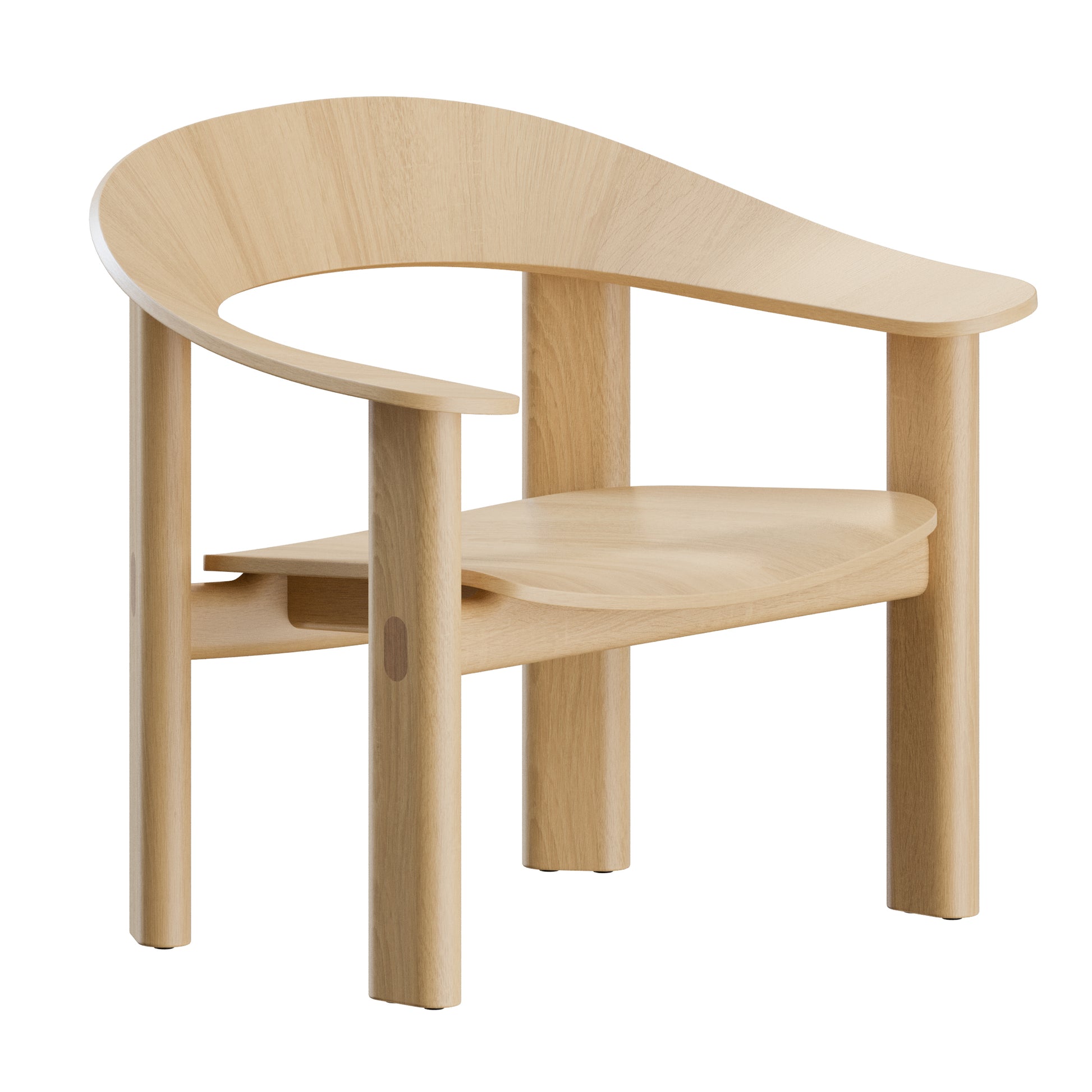 Curve Armchair by Allermuir 3D Model