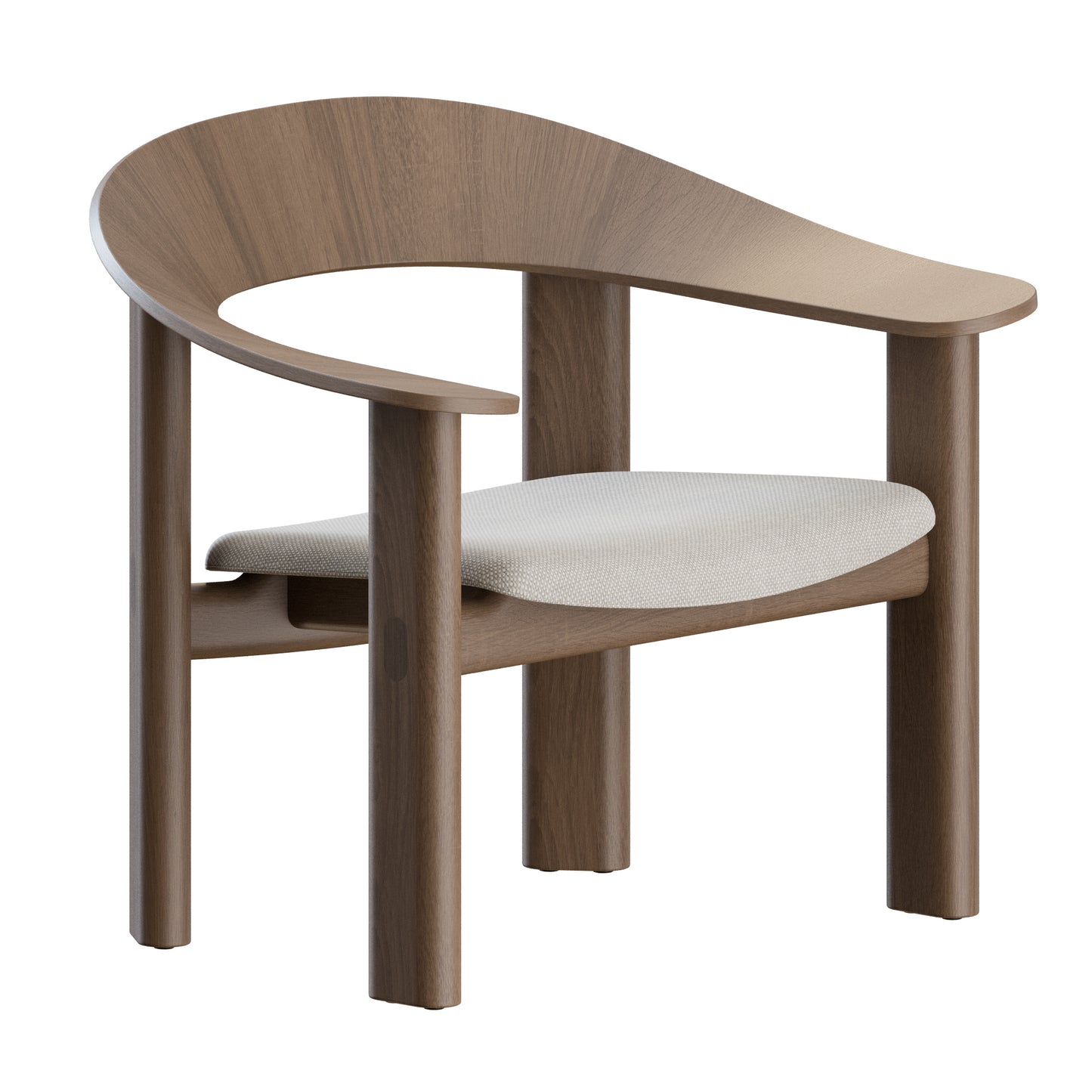 Curve Armchair by Allermuir 3D Model