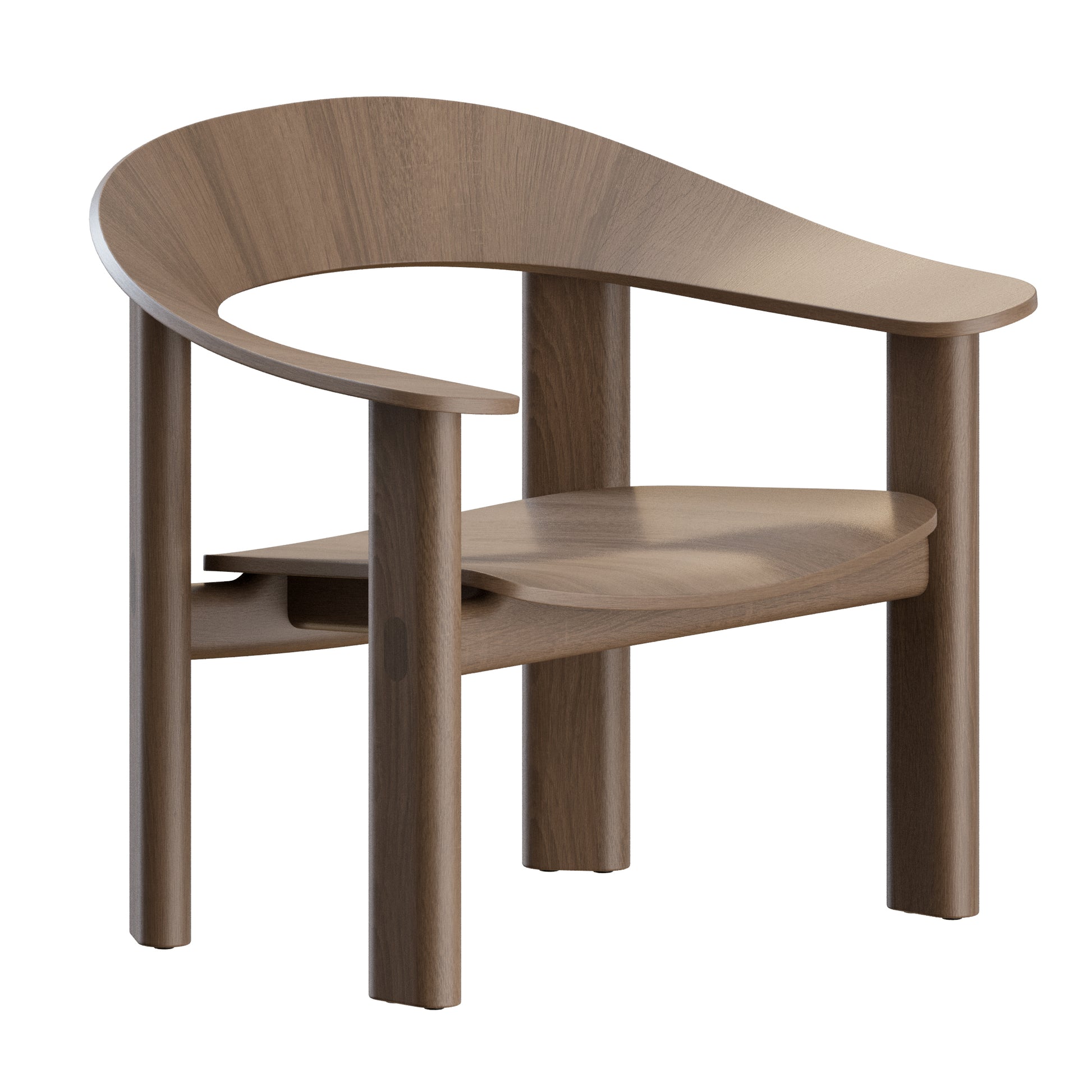 Curve Armchair by Allermuir 3D Model