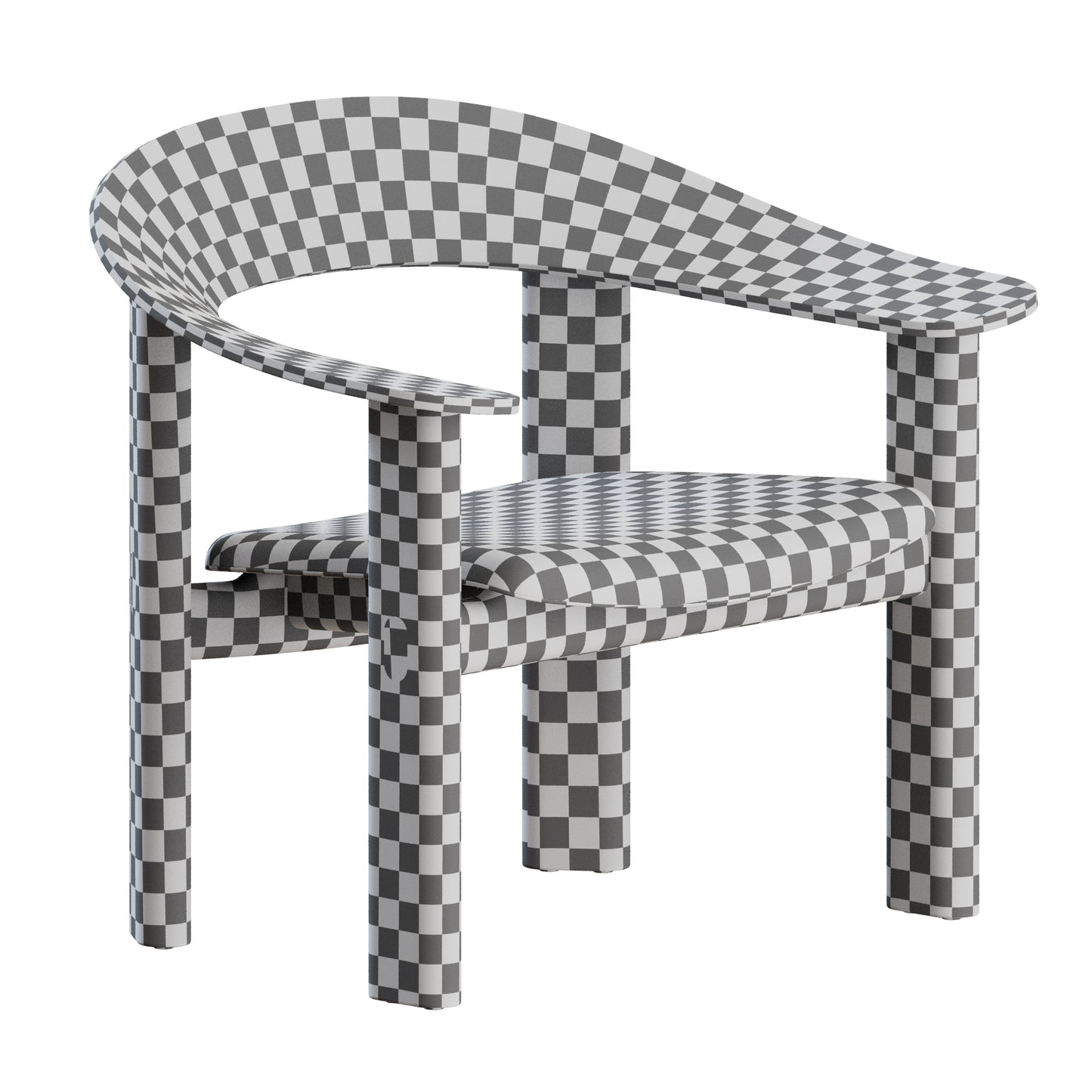 Curve Armchair by Allermuir 3D Model