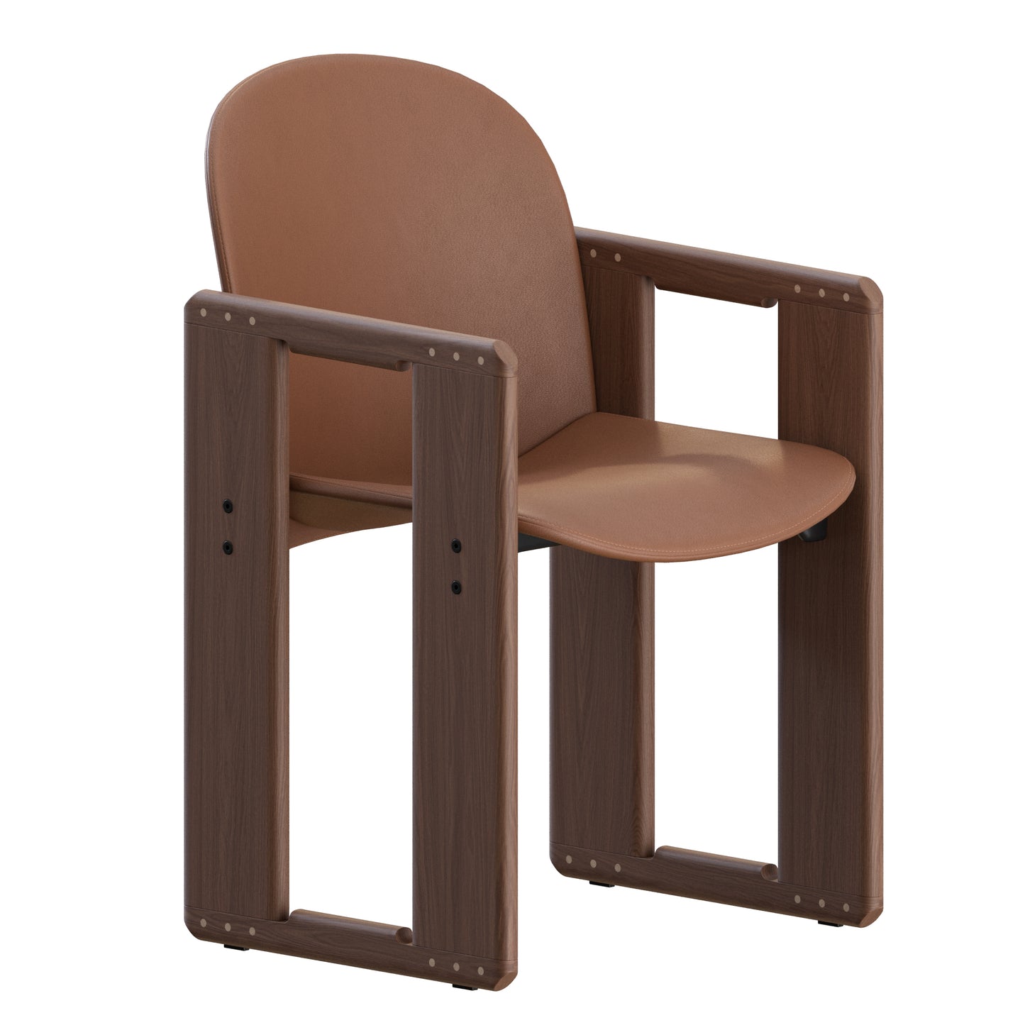 Dialogo Chair With Arm by Tobia Scarpa 3D Model