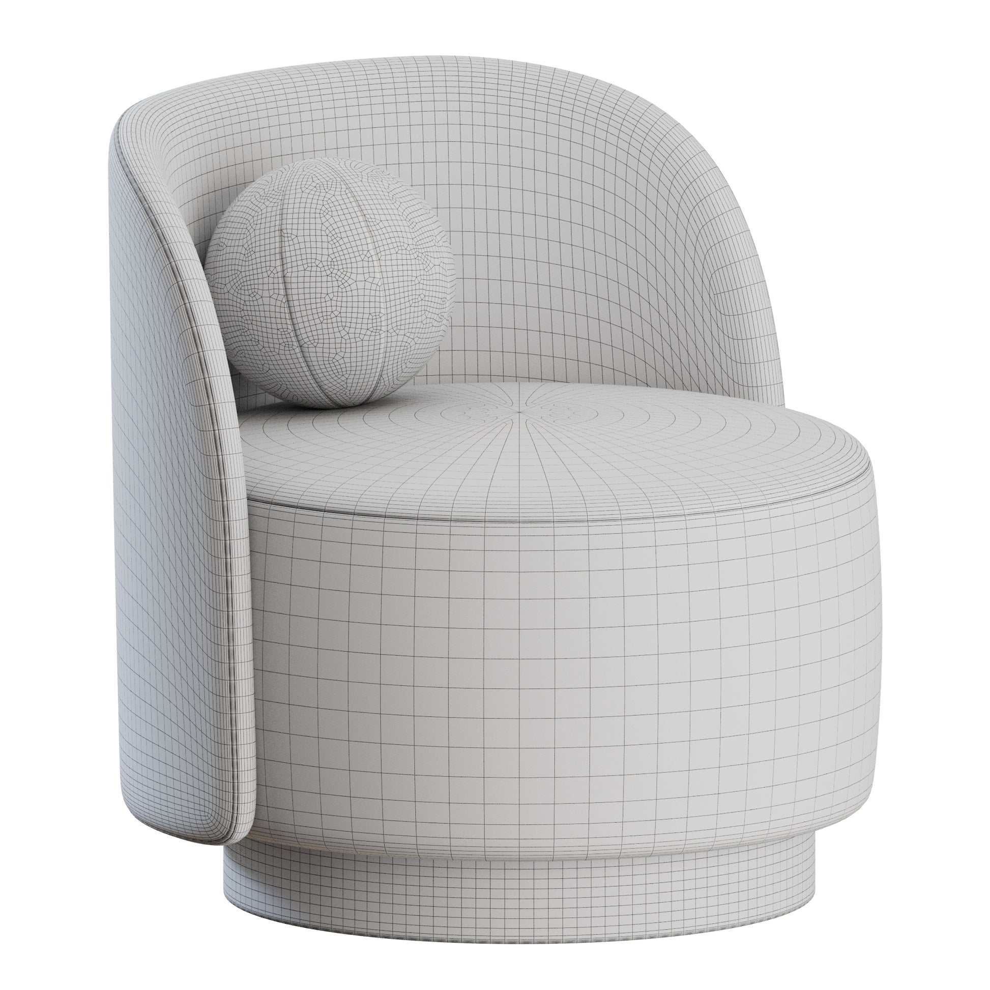 Dig it Armchair by Giopagani 3D Model