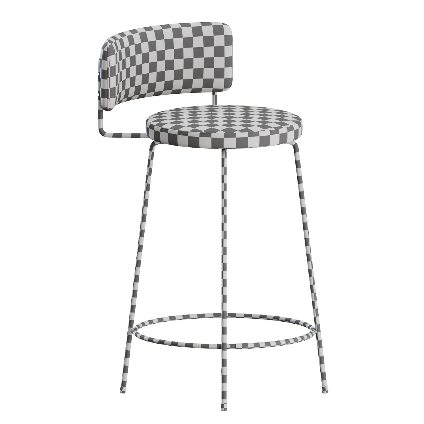 Diiva Swivel Stool by Grazia and Co 3D Model