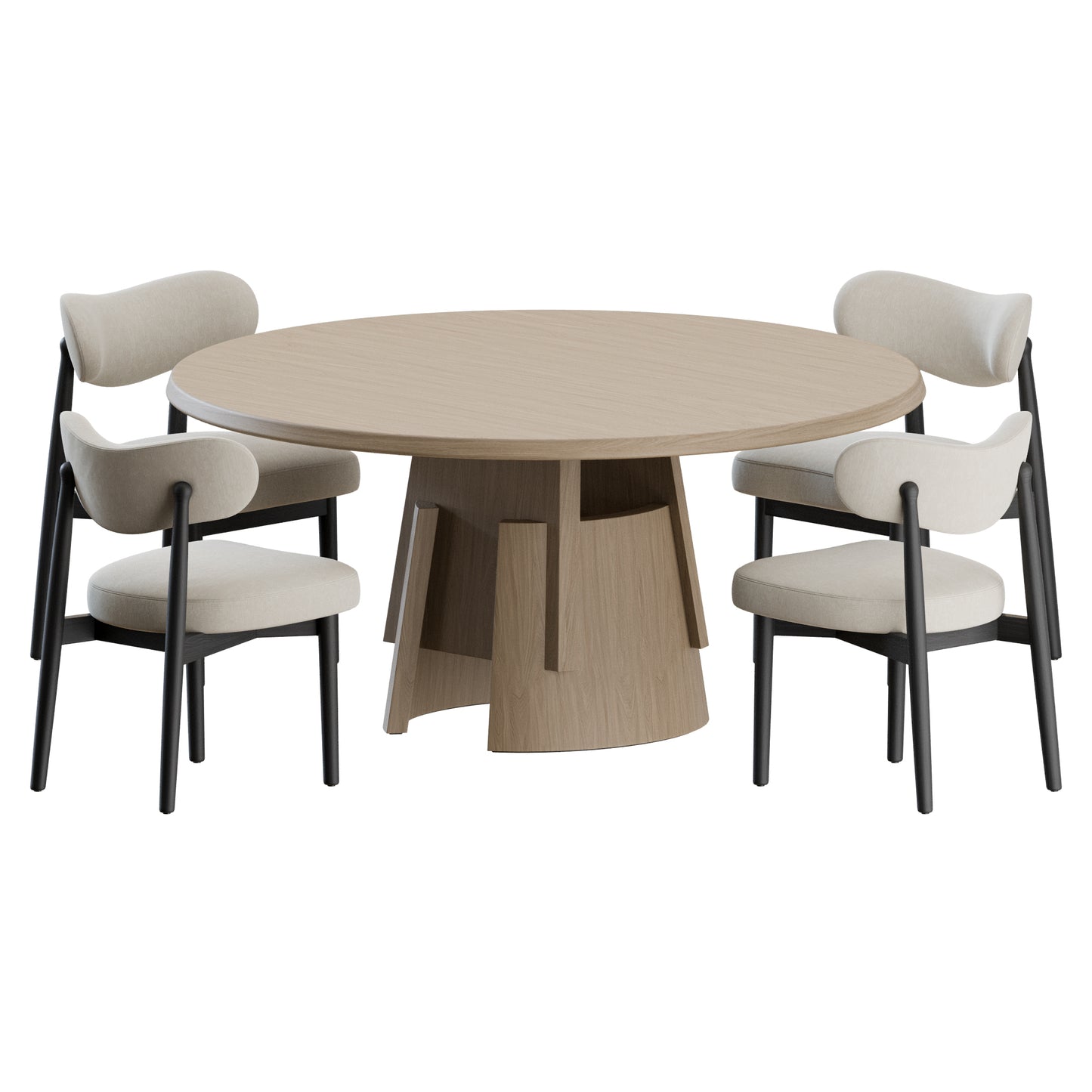 Dining Set by Man of Parts 3D Model