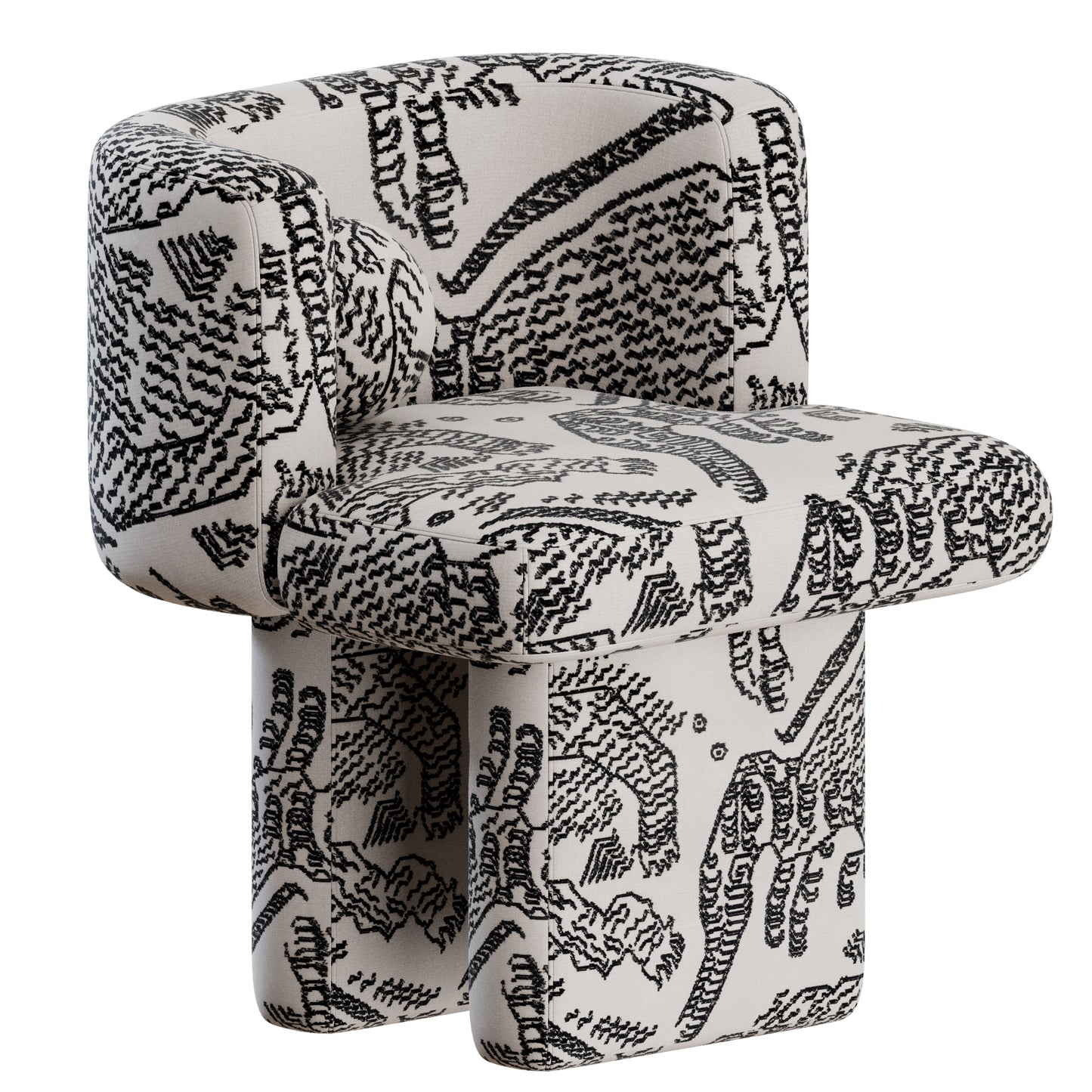 Doppio Chair by Collector Group 3D Model