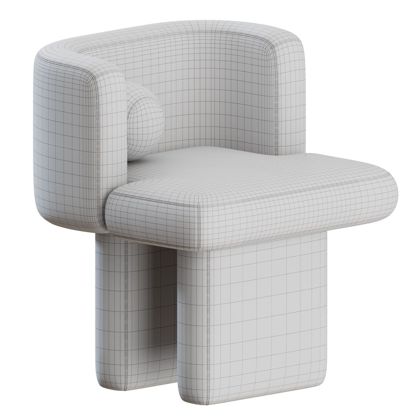 Doppio Chair by Collector Group 3D Model