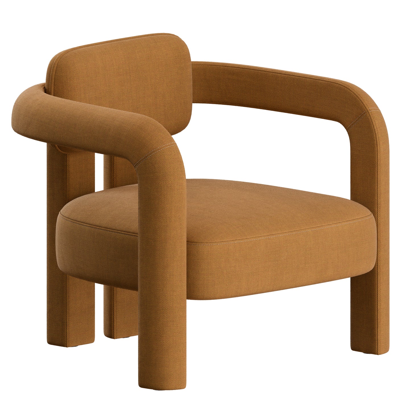 Double Arch Armchair by Insidherland 3D Model