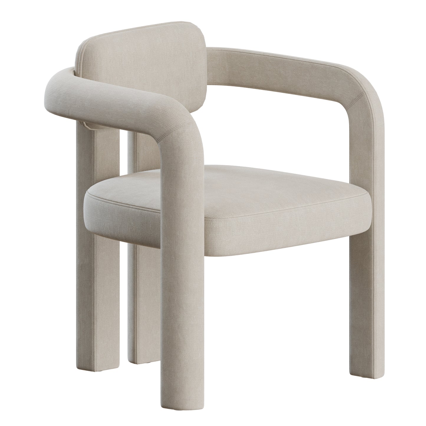 Double Arch Chair by Insidherland 3D Model