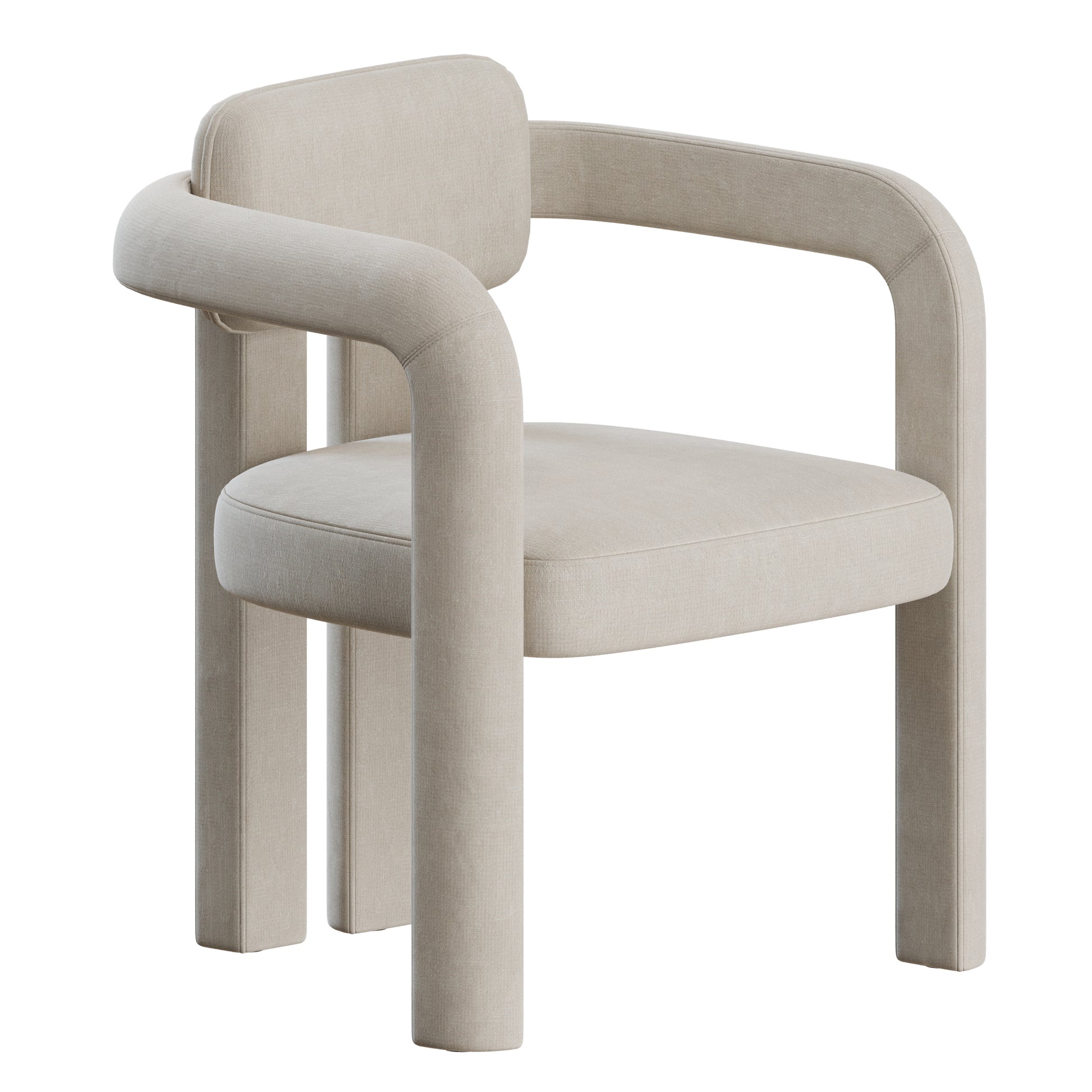 Double Arch Chair by Insidherland 3D Model