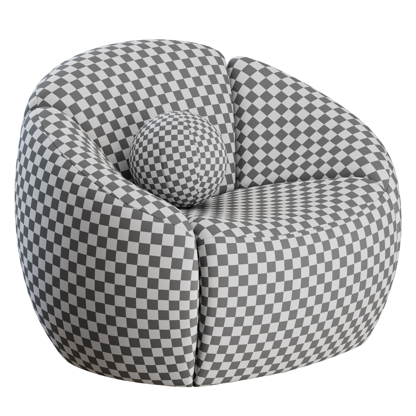 Dune Armchair by Daniel Boddam 3D Model