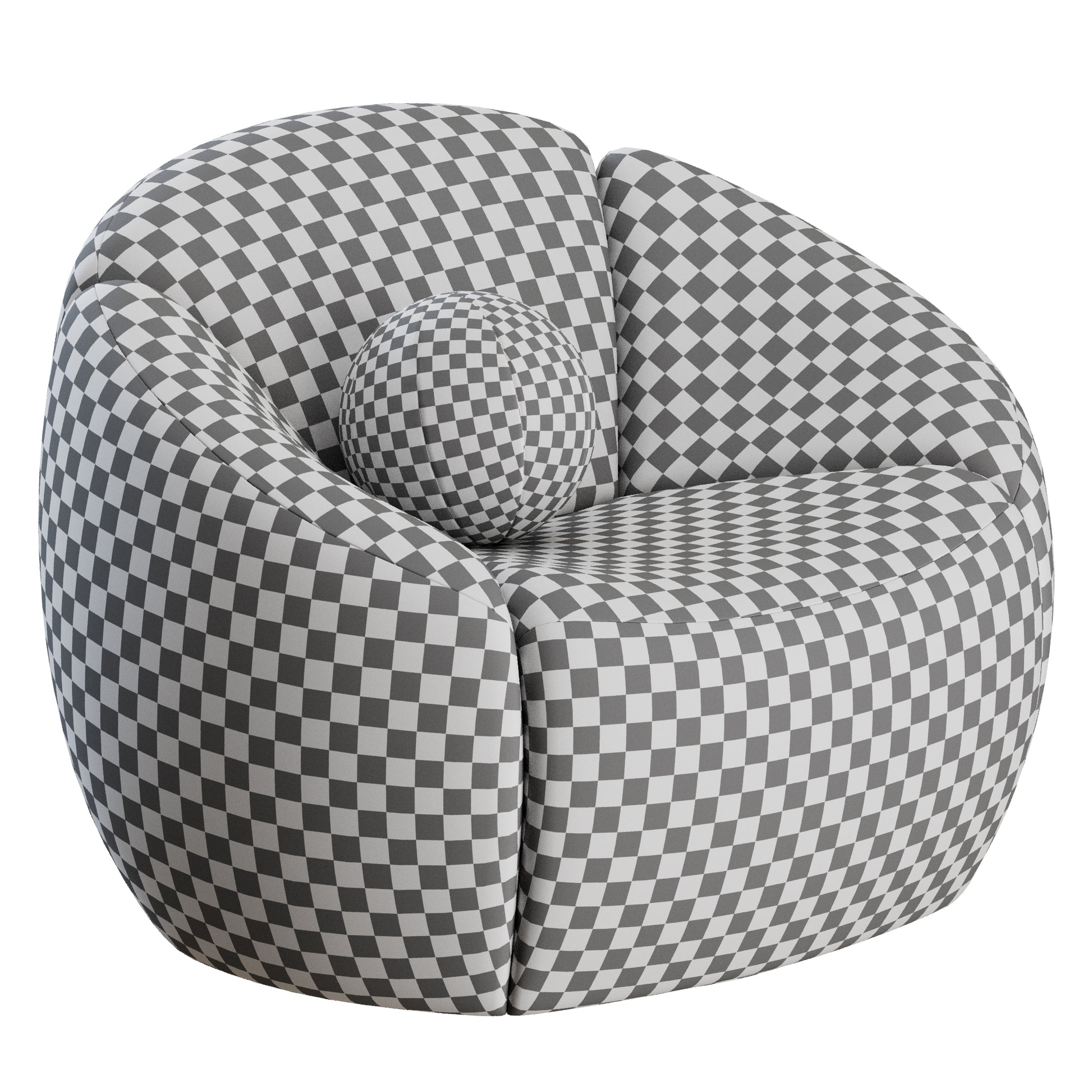 Dune Armchair by Daniel Boddam 3D Model