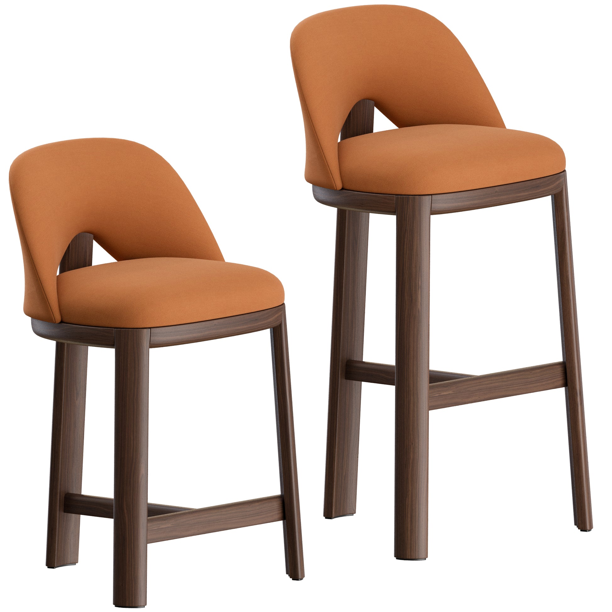 Dune Counter and Stool by Pierre Frey 3D Model