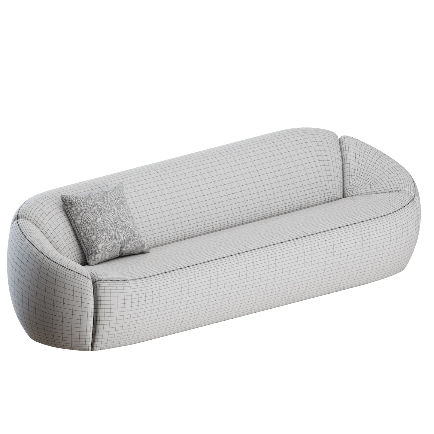 Dune Sofa by Daniel Boddam 3D Model