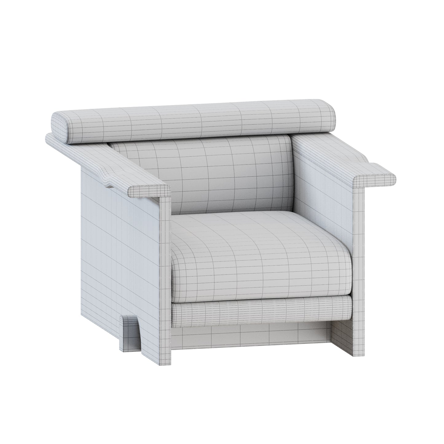 EDY Armchair by Christophe Delcourt 3D Model