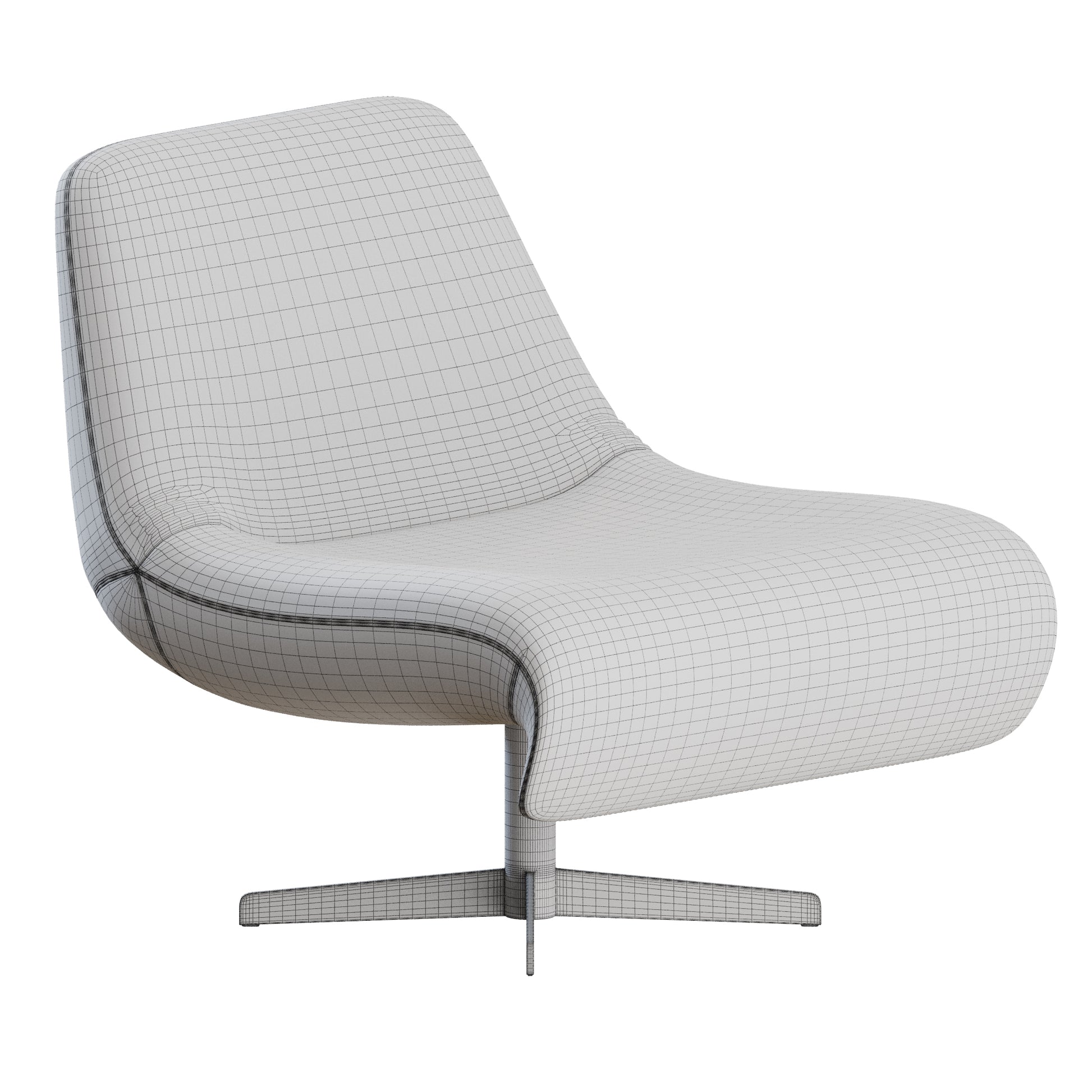 Ellison Armchair by Bonaldo 3D Model