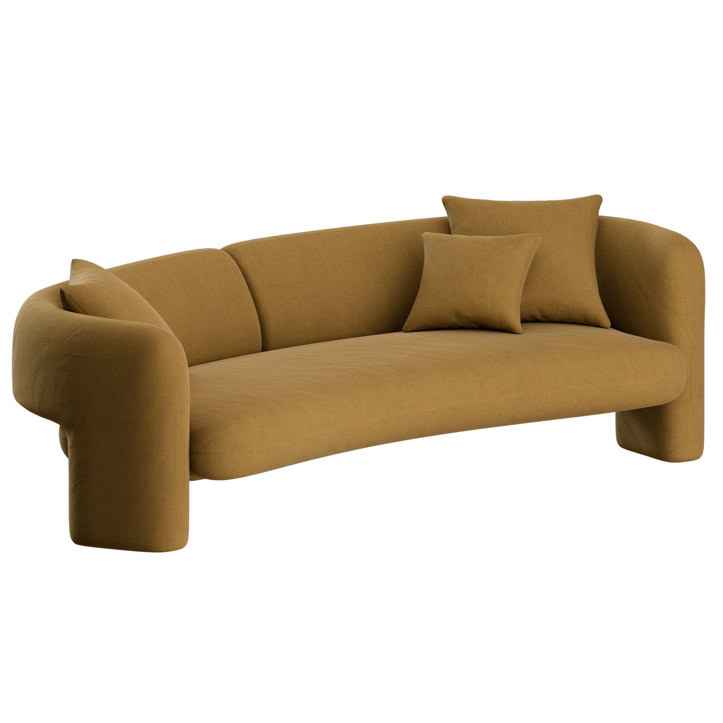 Emma Curved Sofa by Giulio Marelli 3D Model