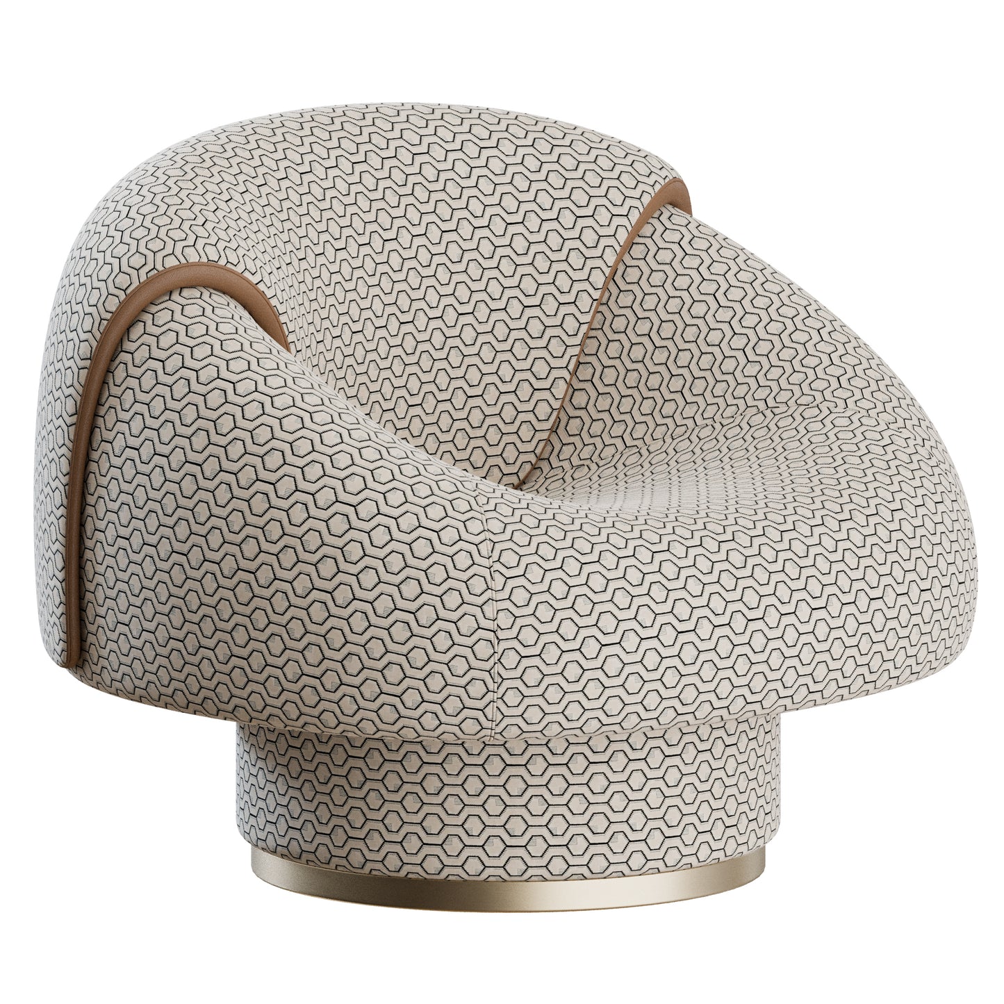 Estelle Armchair by Mezzo Collection 3D Model
