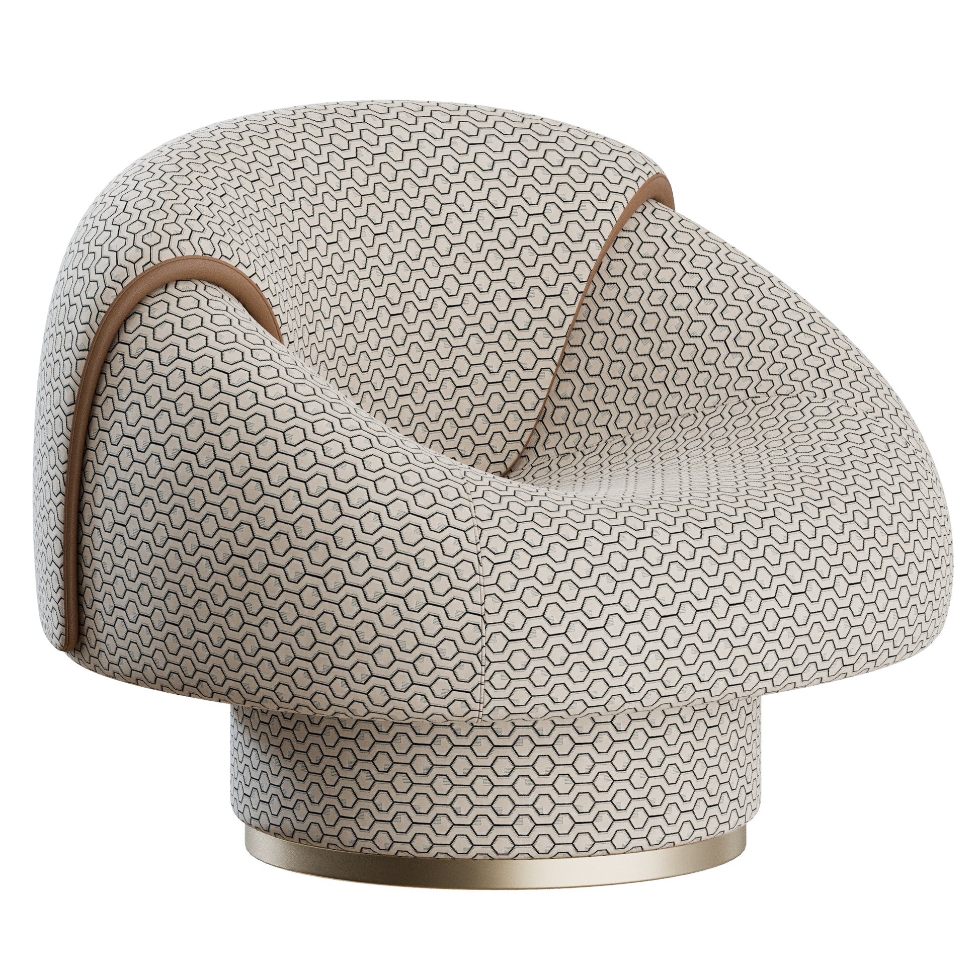 Estelle Armchair by Mezzo Collection 3D Model