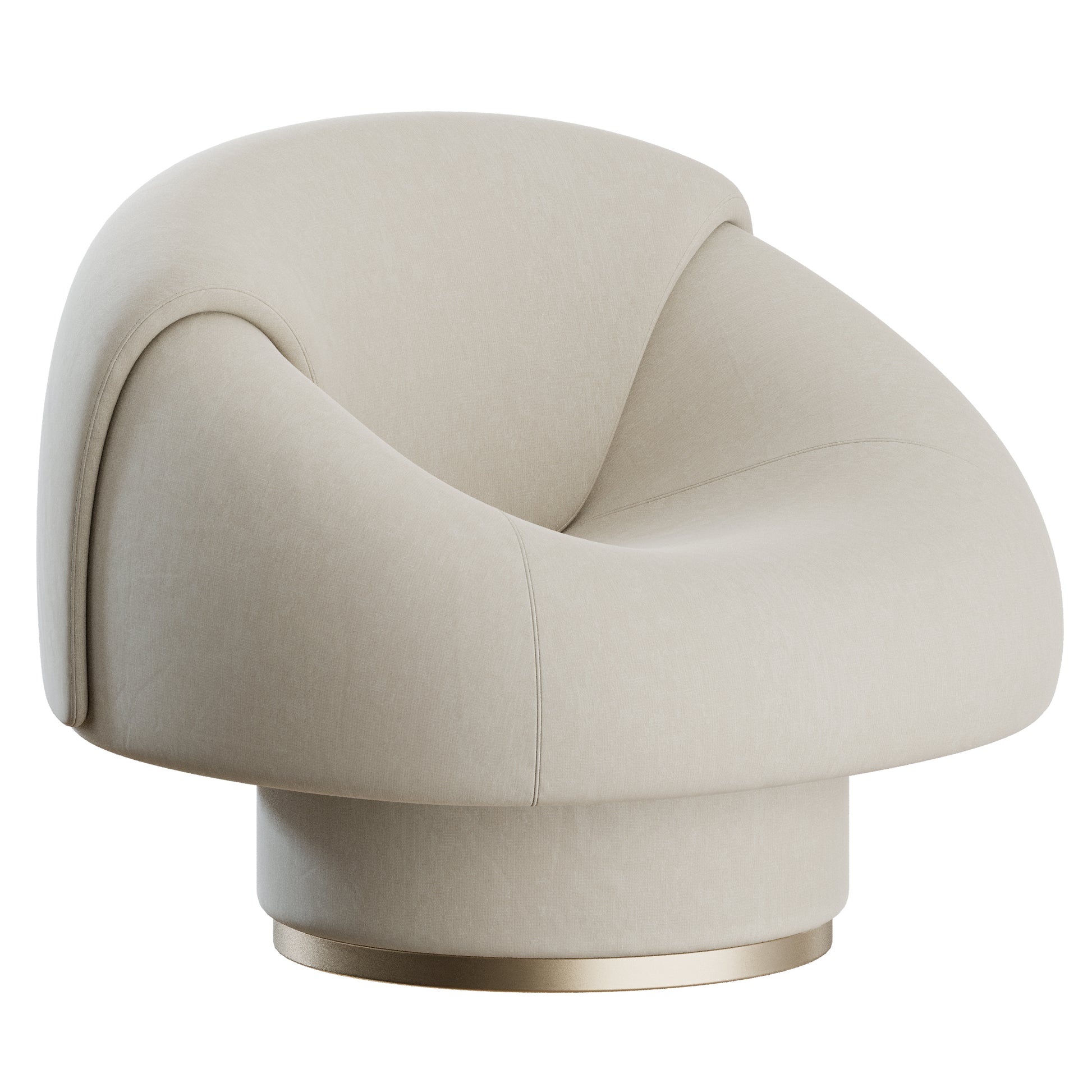 Estelle Armchair by Mezzo Collection 3D Model
