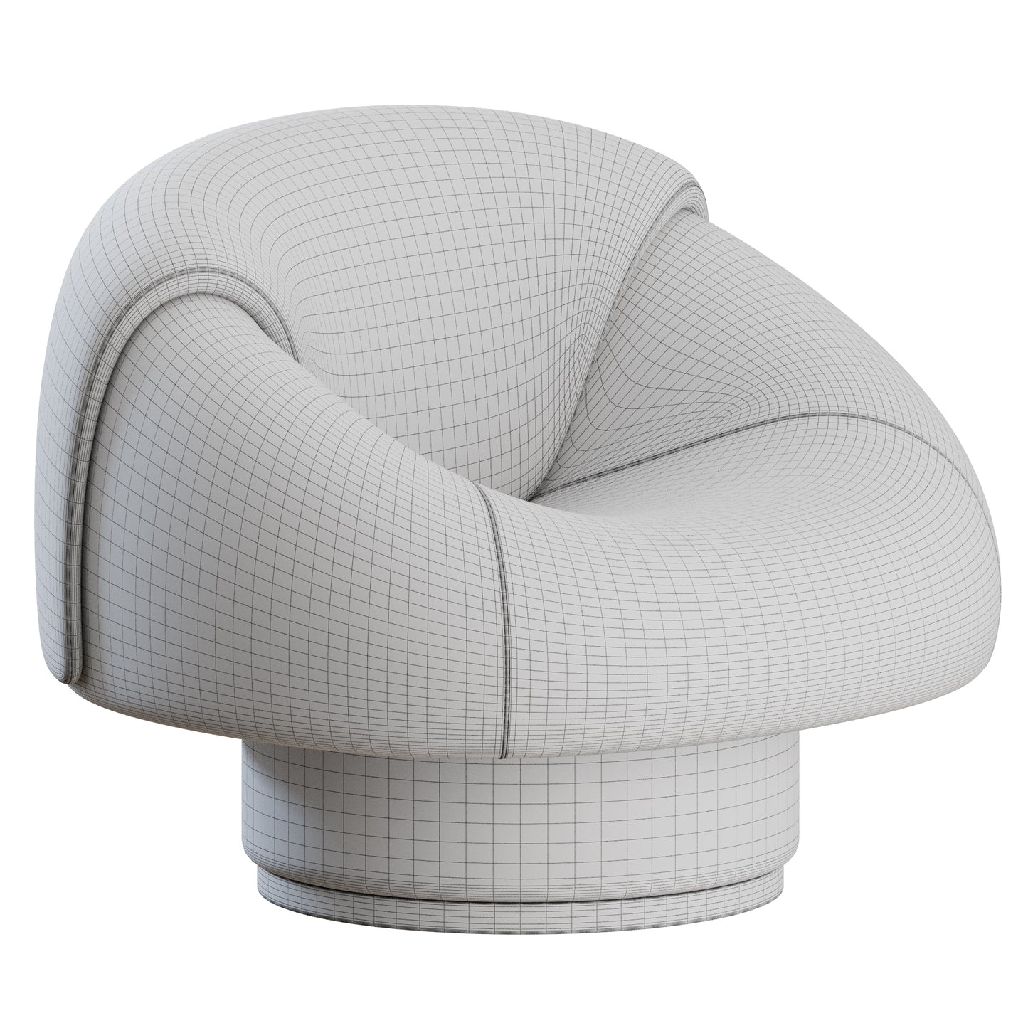Estelle Armchair by Mezzo Collection 3D Model