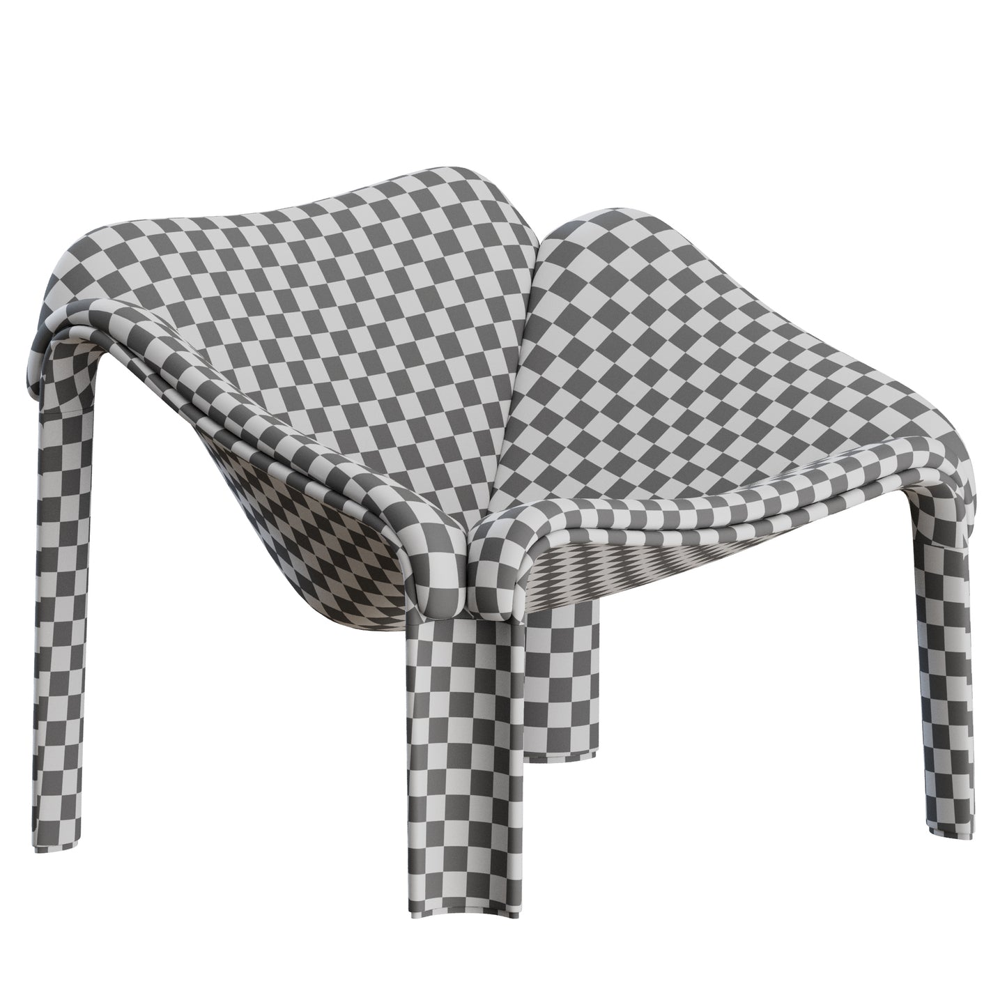 F300 Lounge Chair Mole by Gubi 3D Model