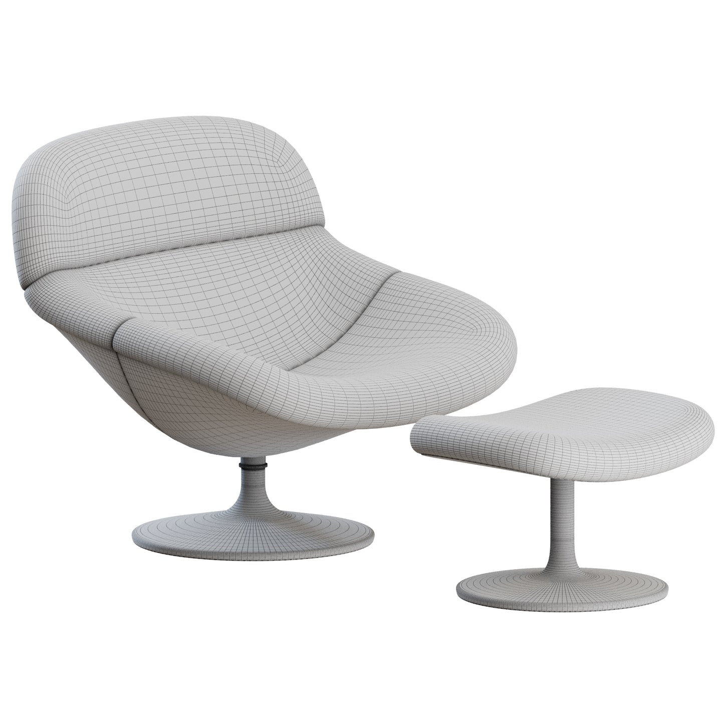 F518 Armchair by Artifort 3D Model