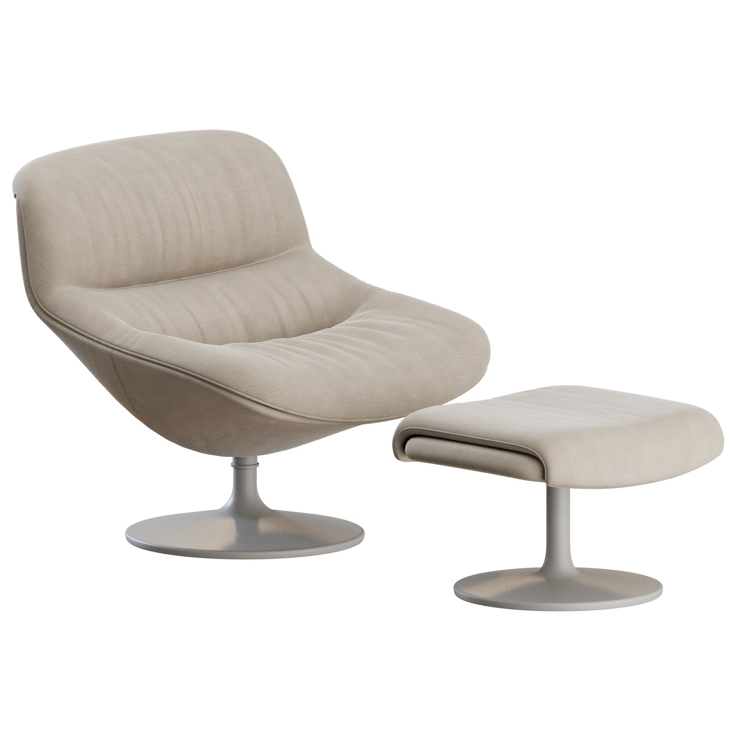 F522 Armchair by Artifort 3D Model
