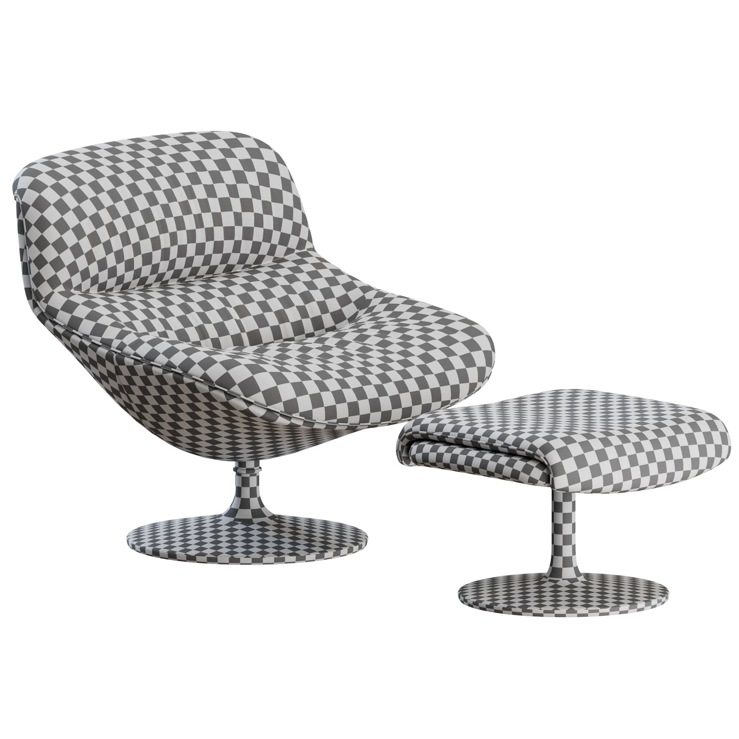 F522 Armchair by Artifort 3D Model