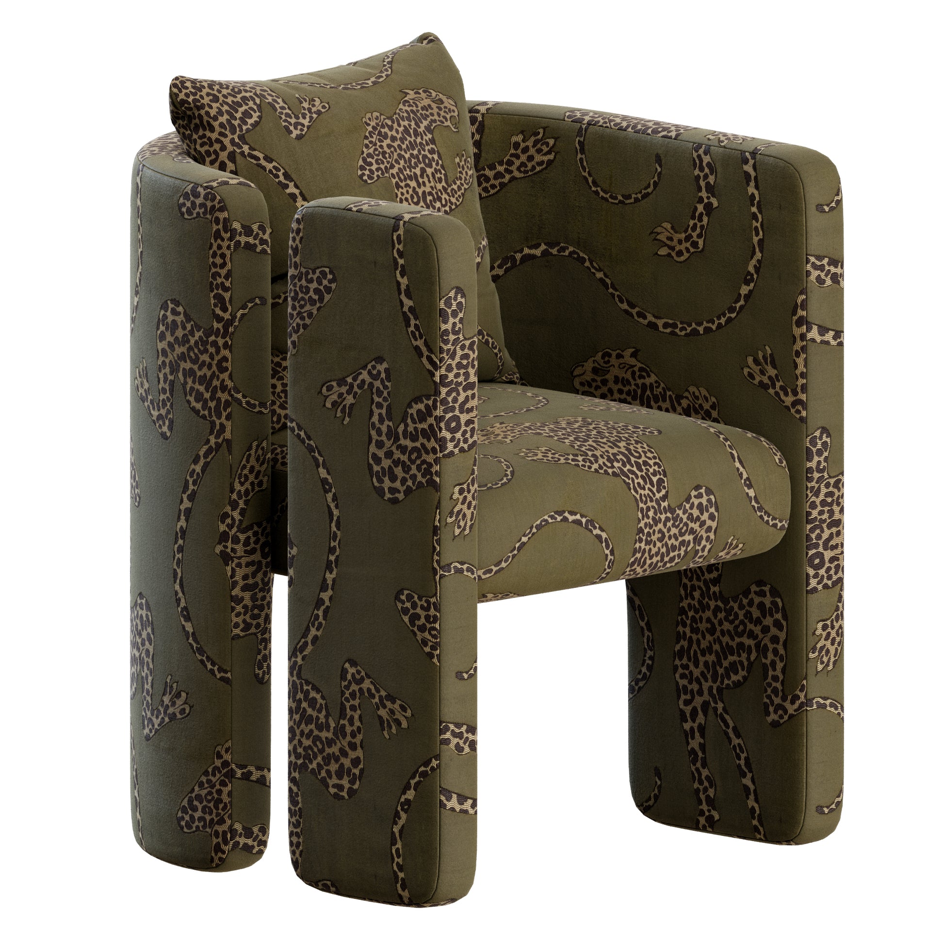 Fairfax Chair by Kelly Wearstler 3D Model