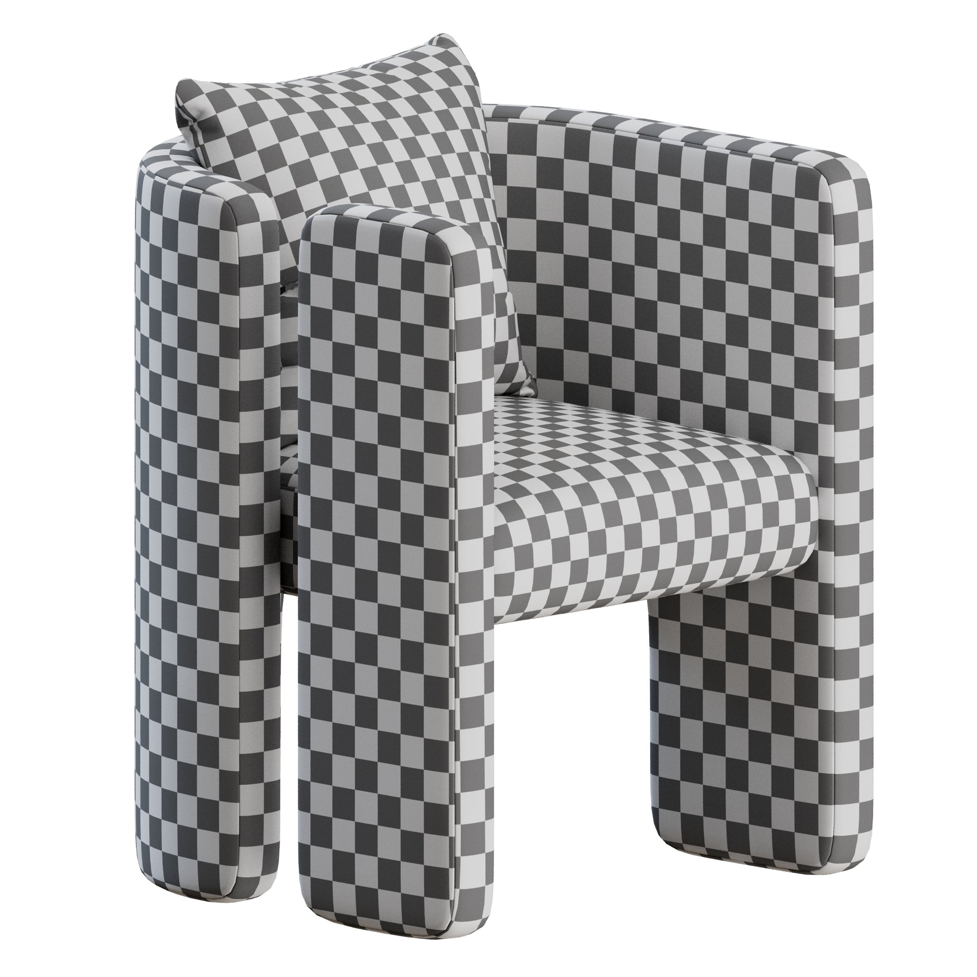 Fairfax Chair by Kelly Wearstler 3D Model