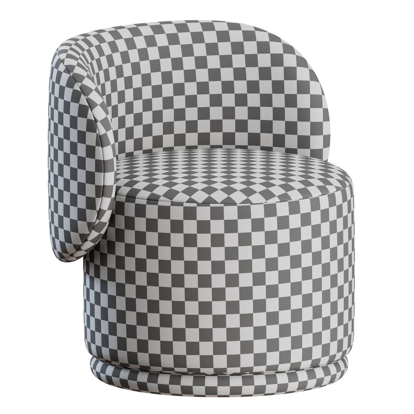 Finn Swivel Lounge Chair by Parc 3D Model