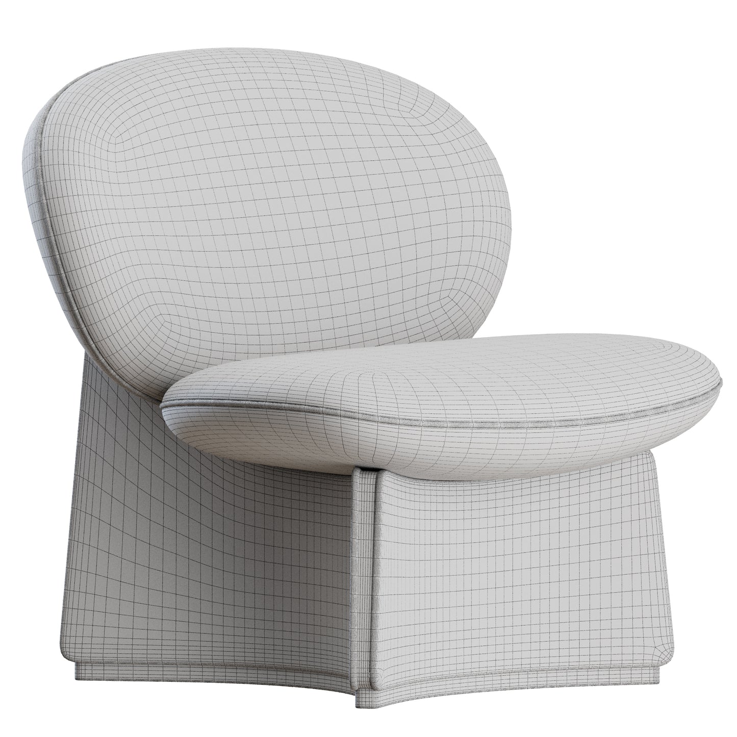 Flame Armchair by Visionaire 3D Model