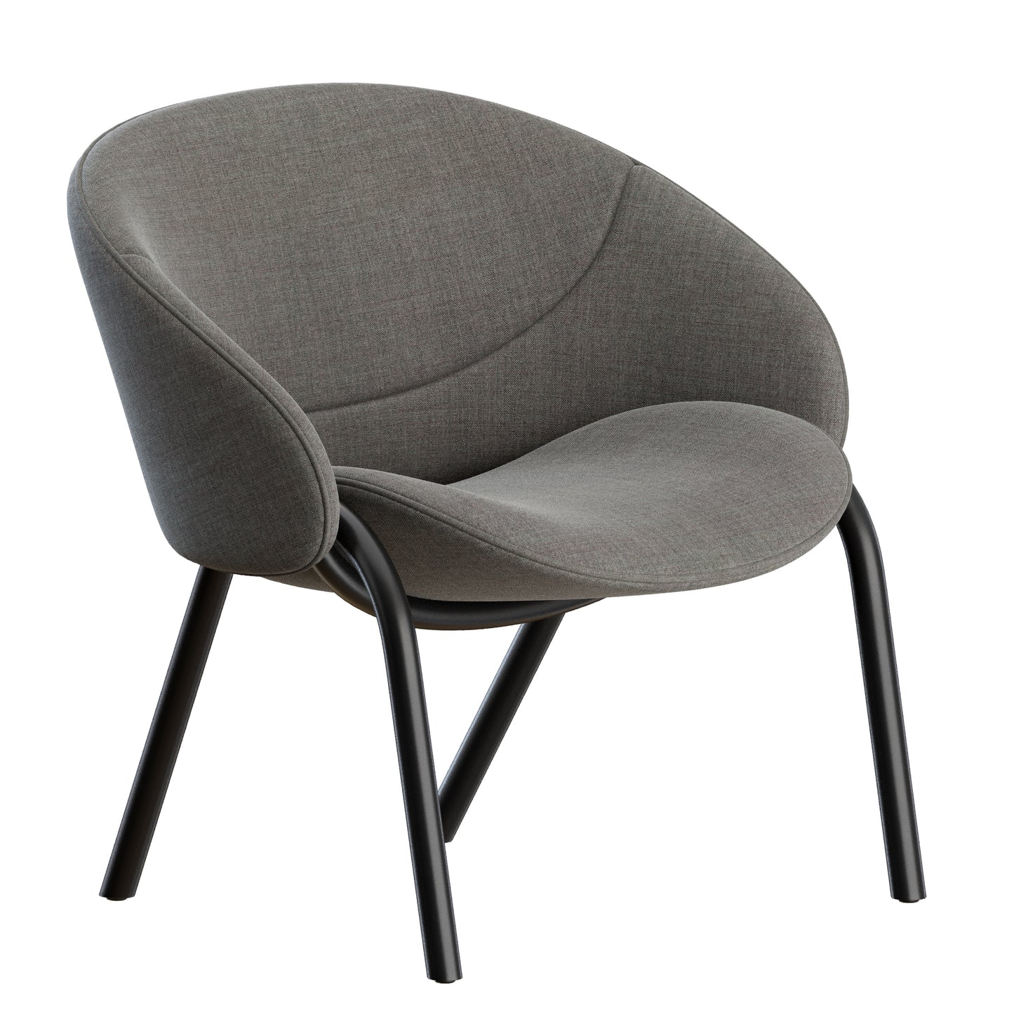 Folium Armchair by Wendelbo 3D Model