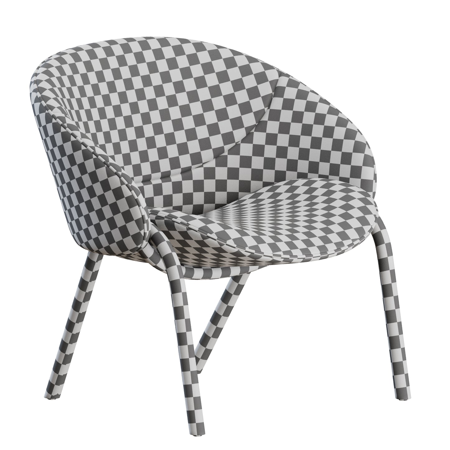 Folium Armchair by Wendelbo 3D Model