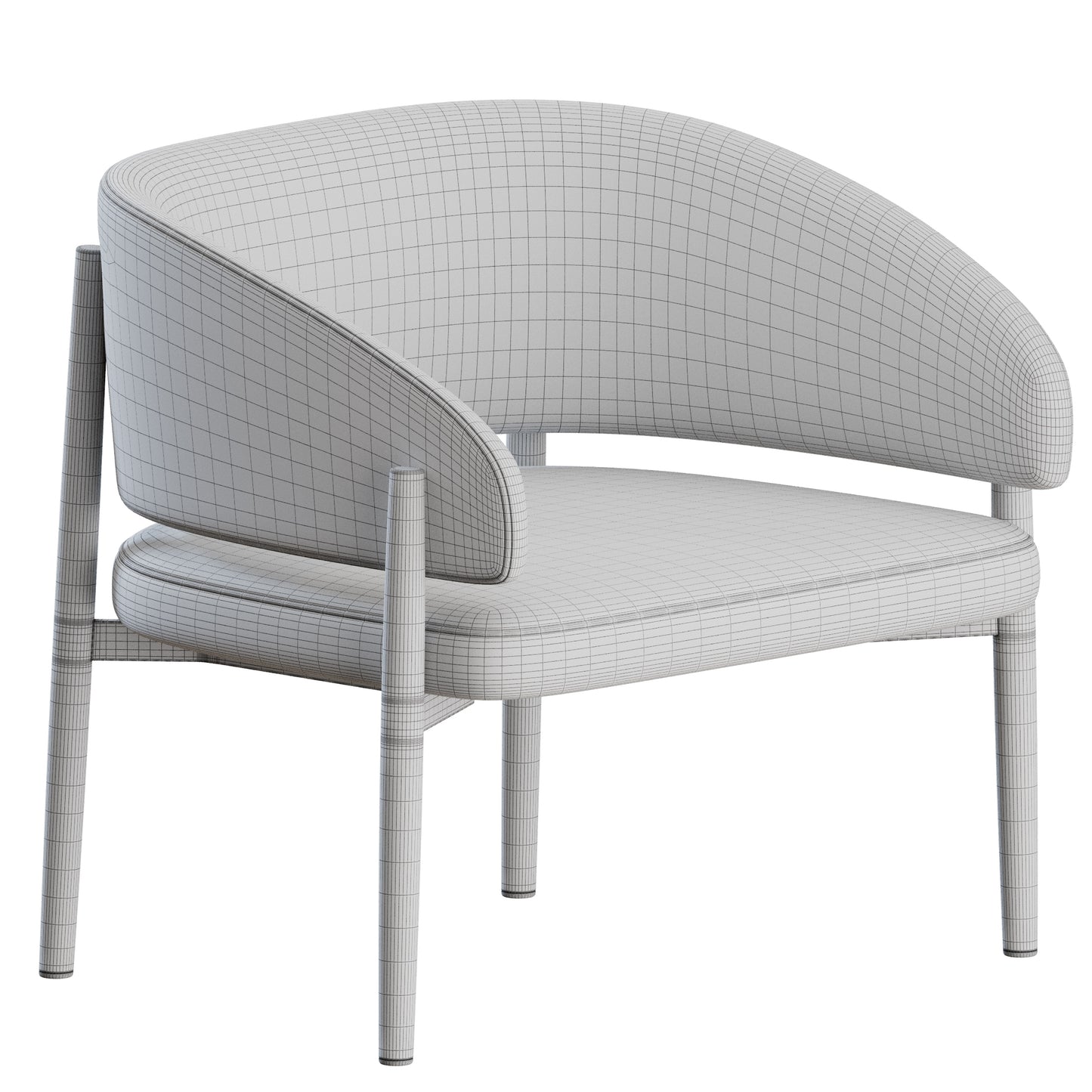 Frank Armchair by Porro 3D Model