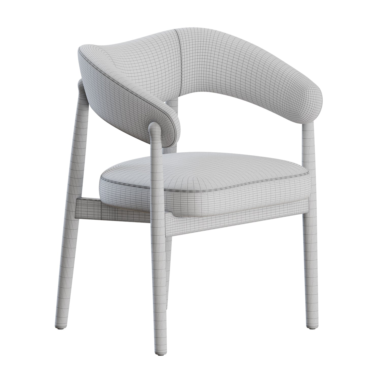 Frenchmen Street Armchair by Man Of Parts 3D Model