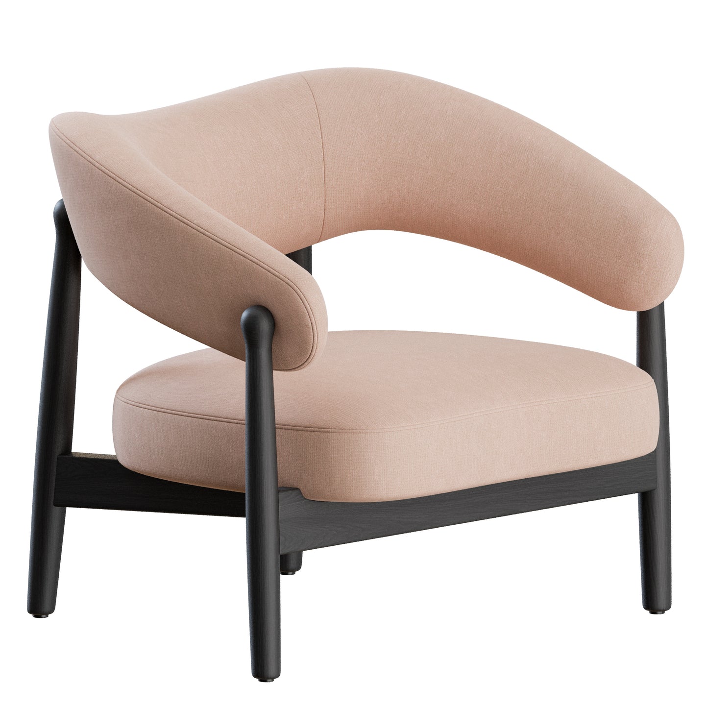 Frenchmen Street Lounge Chair by Man Of Parts 3D Model