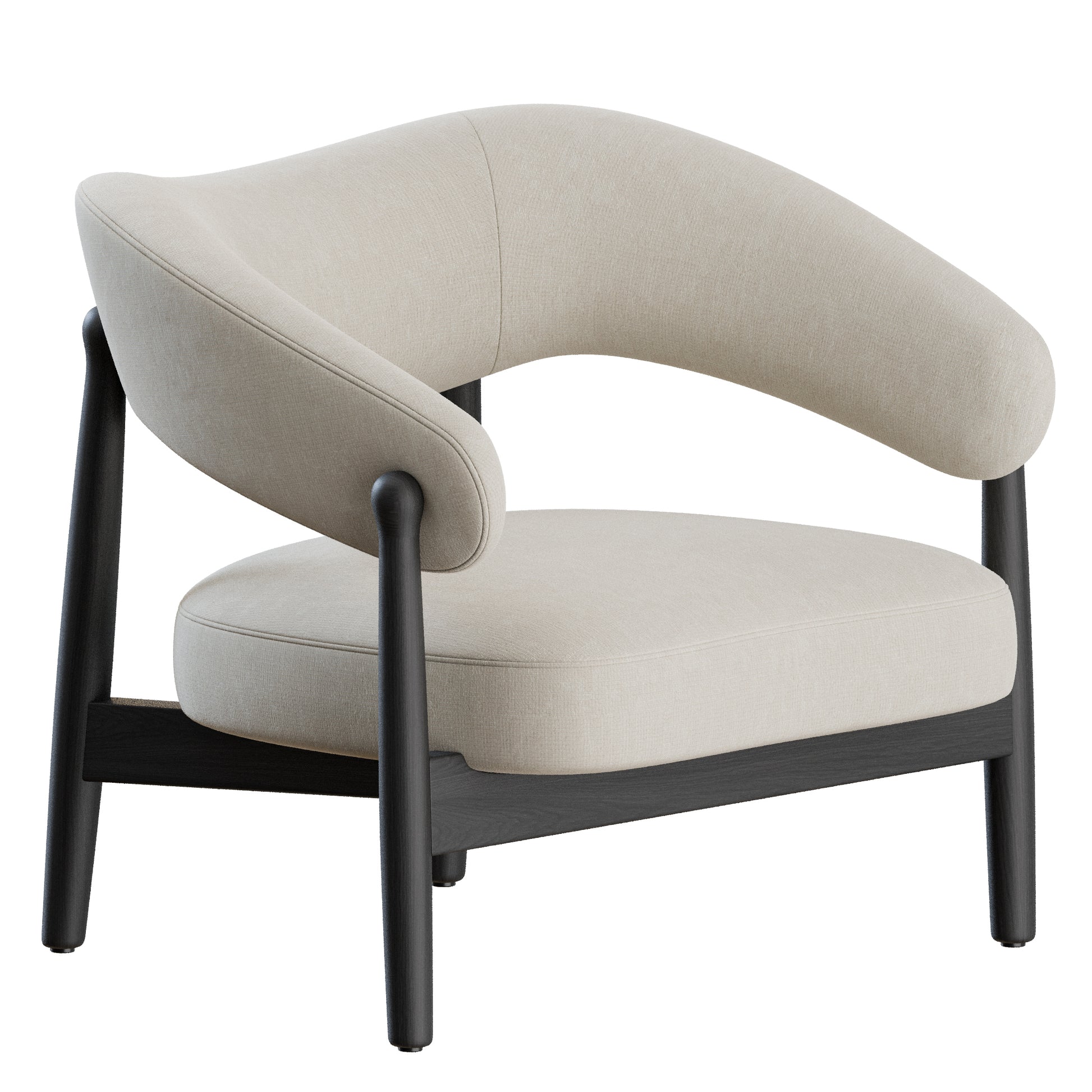 Frenchmen Street Lounge Chair by Man Of Parts 3D Model