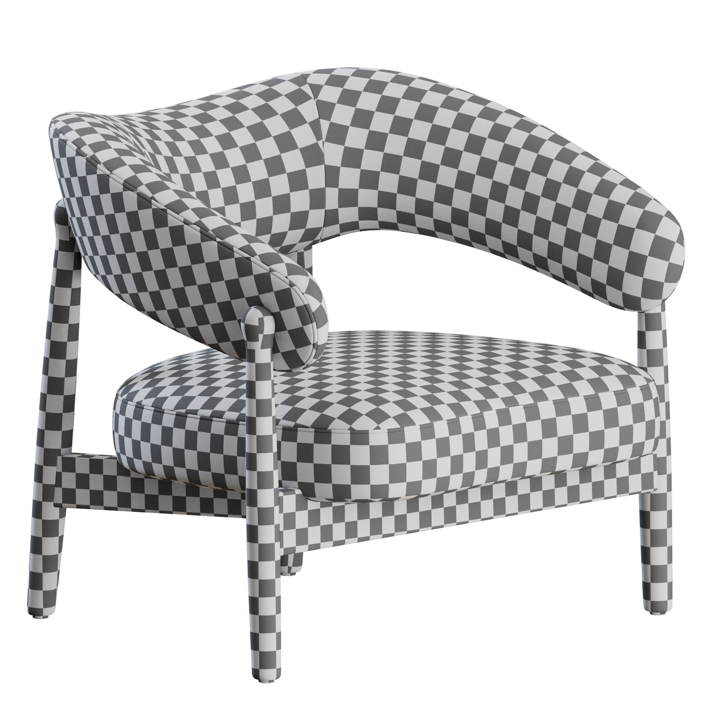 Frenchmen Street Lounge Chair by Man Of Parts 3D Model
