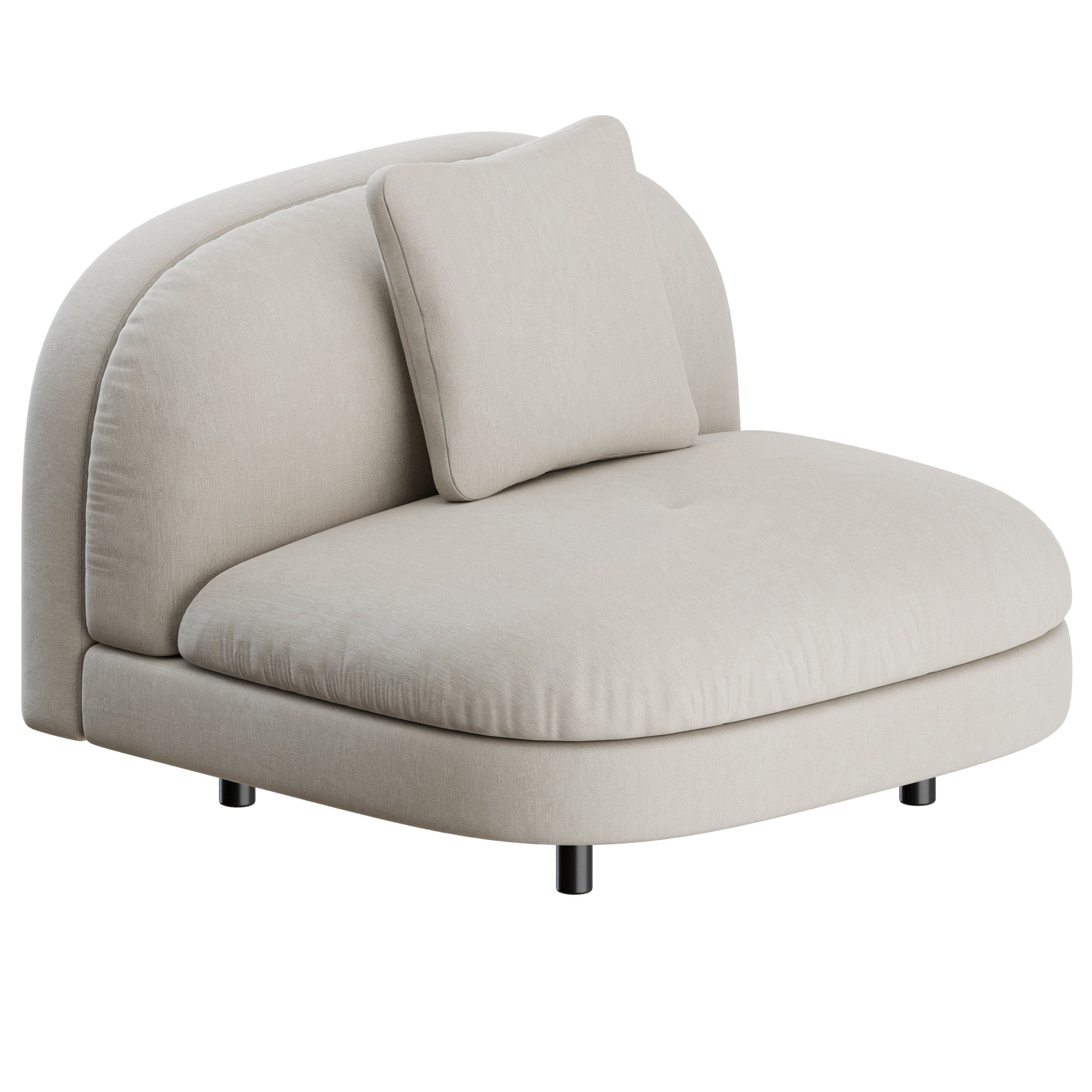 Gala Armchair by Living Divani 3D Model