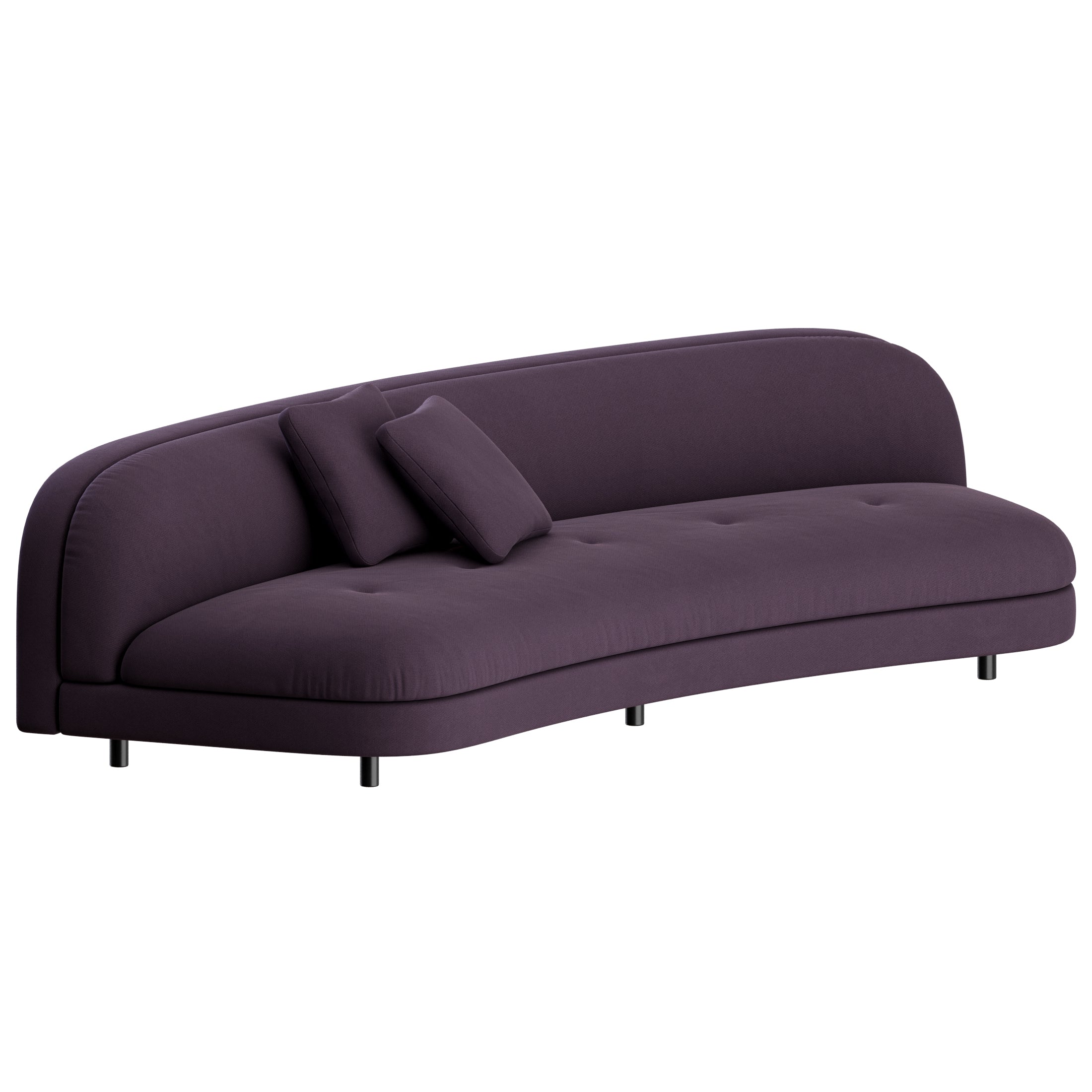 Gala Curved Sofa by Living Divani 3D Model – Add Model
