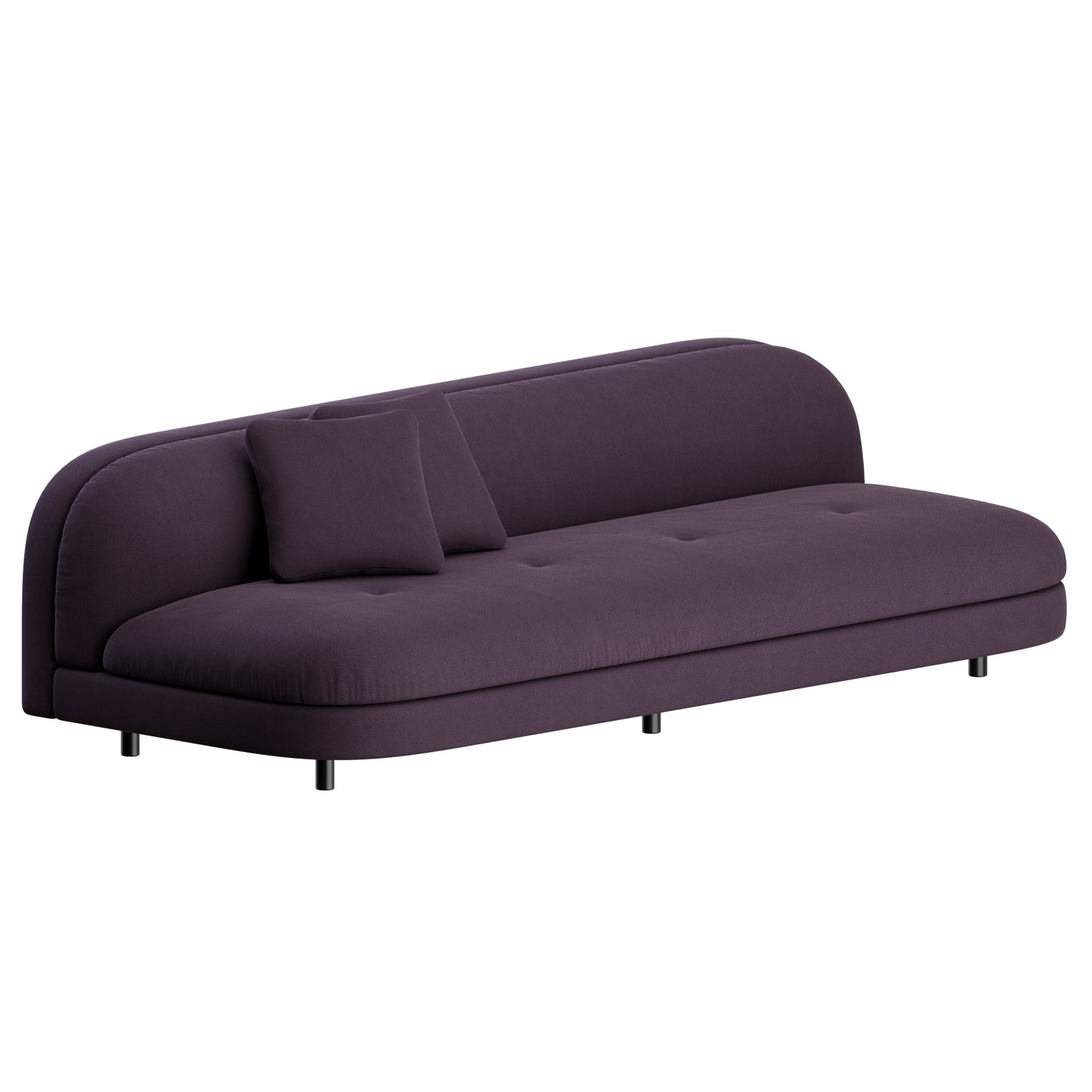 Gala Straight Sofa by Living Divani 3D Model