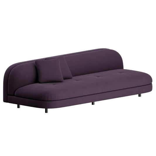 Gala Straight Sofa by Living Divani 3D Model